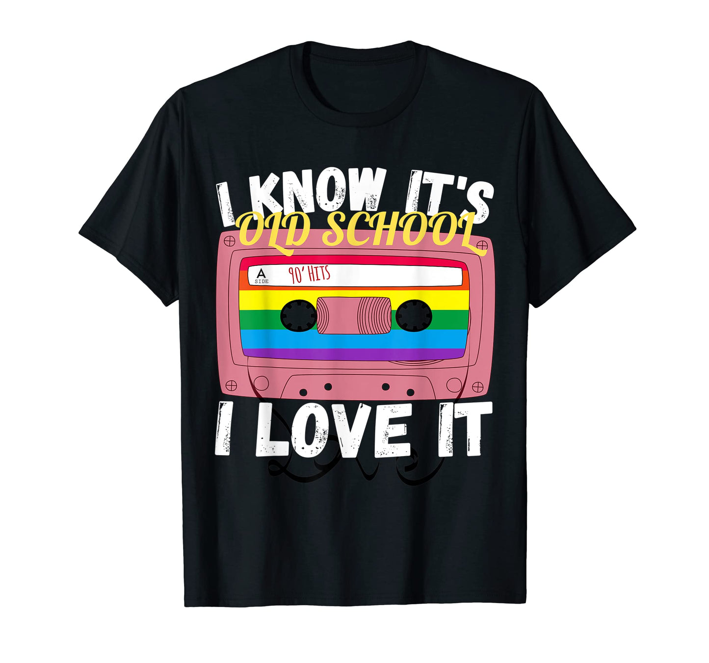 Cassette Tape Old School Hip Hop T-Shirt - Fun Novelty Design Men Women - T-Shirt, Sweatshirt, Hoodie