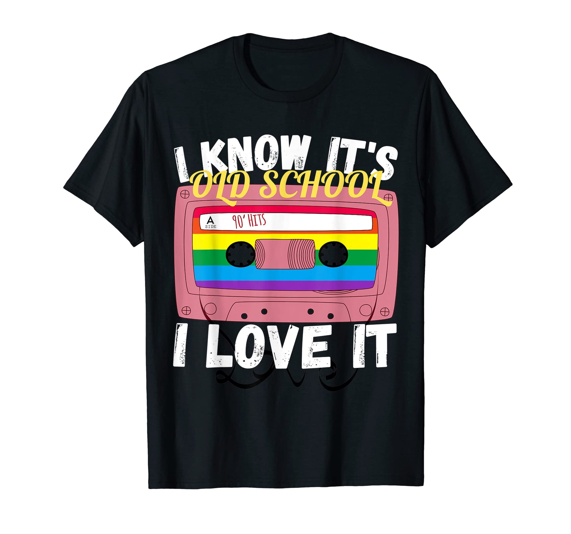 Cassette Tape Old School Hip Hop T-Shirt - Fun Novelty Design Men Women - T-Shirt, Sweatshirt, Hoodie