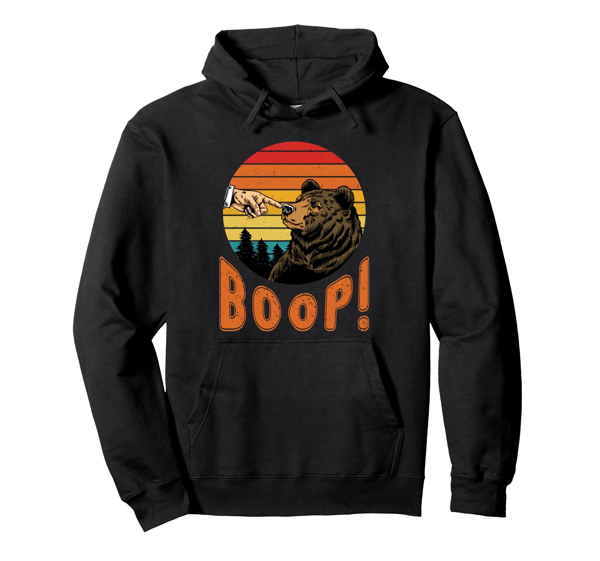 Boop Bear Nose Meme Funny National Hoodie - Streetwear Style for Adults - T-Shirt, Sweatshirt, Hoodie