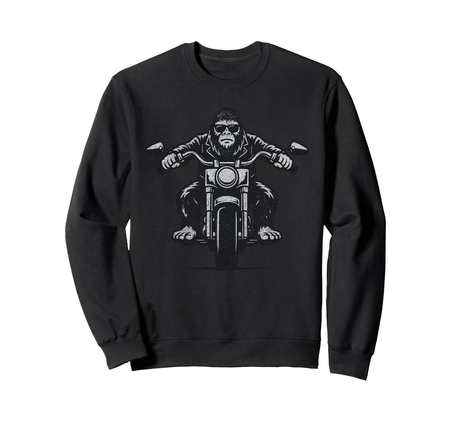 Motorcycle Biker Funny Sweatshirt - Custom Art Print Men Women - T-Shirt, Sweatshirt, Hoodie