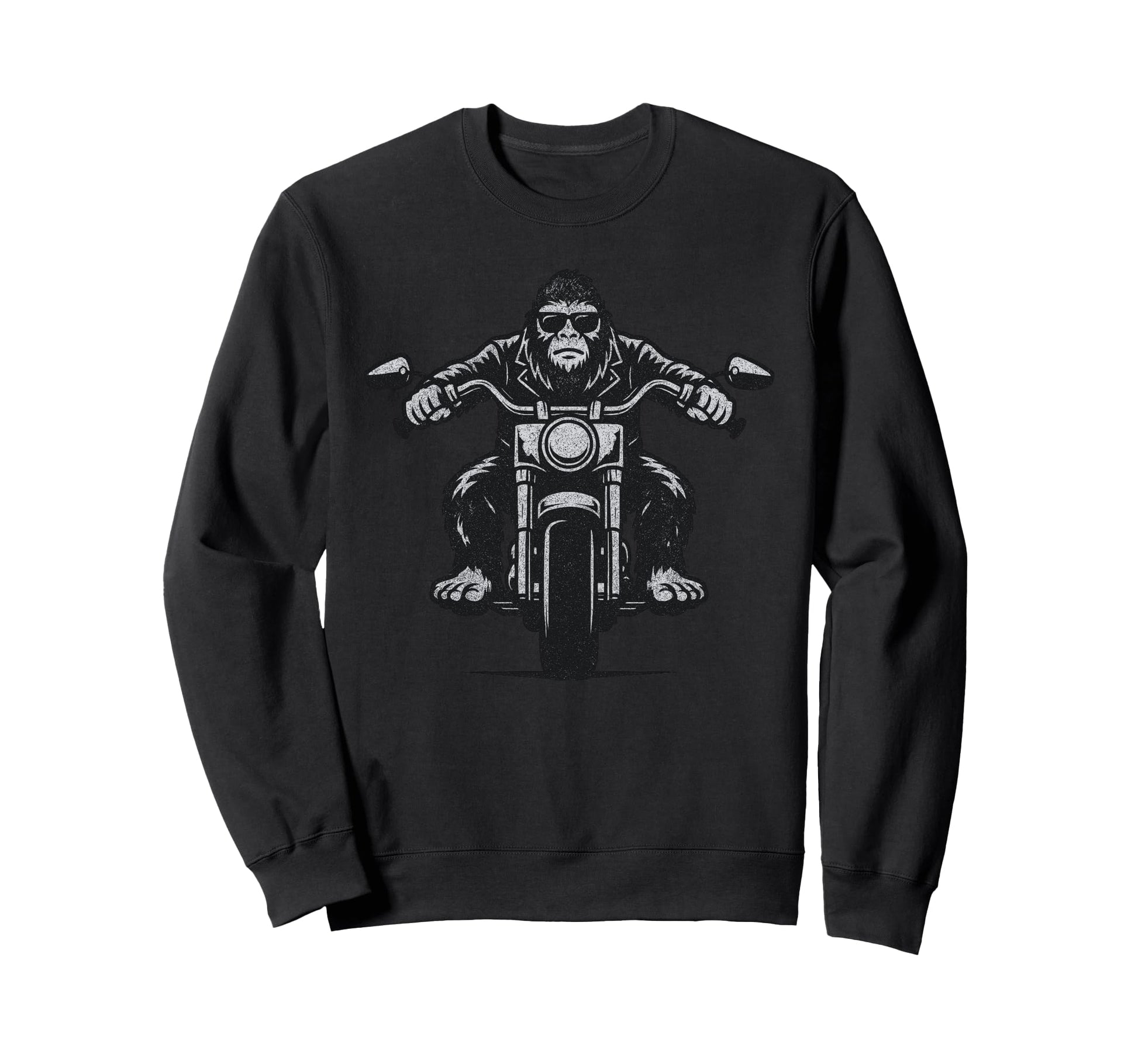 Motorcycle Biker Funny Sweatshirt - Custom Art Print Men Women - T-Shirt, Sweatshirt, Hoodie
