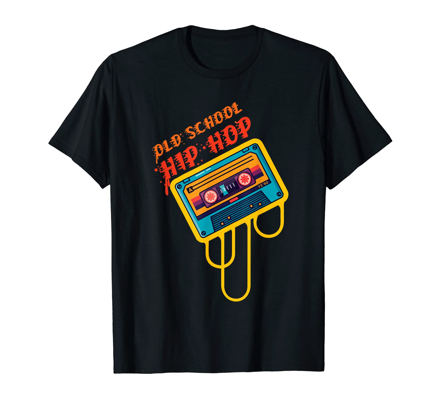 Old School Hip Hop 80S 90S Graffiti T-Shirt - Graphic Print for Adults - T-Shirt, Sweatshirt, Hoodie