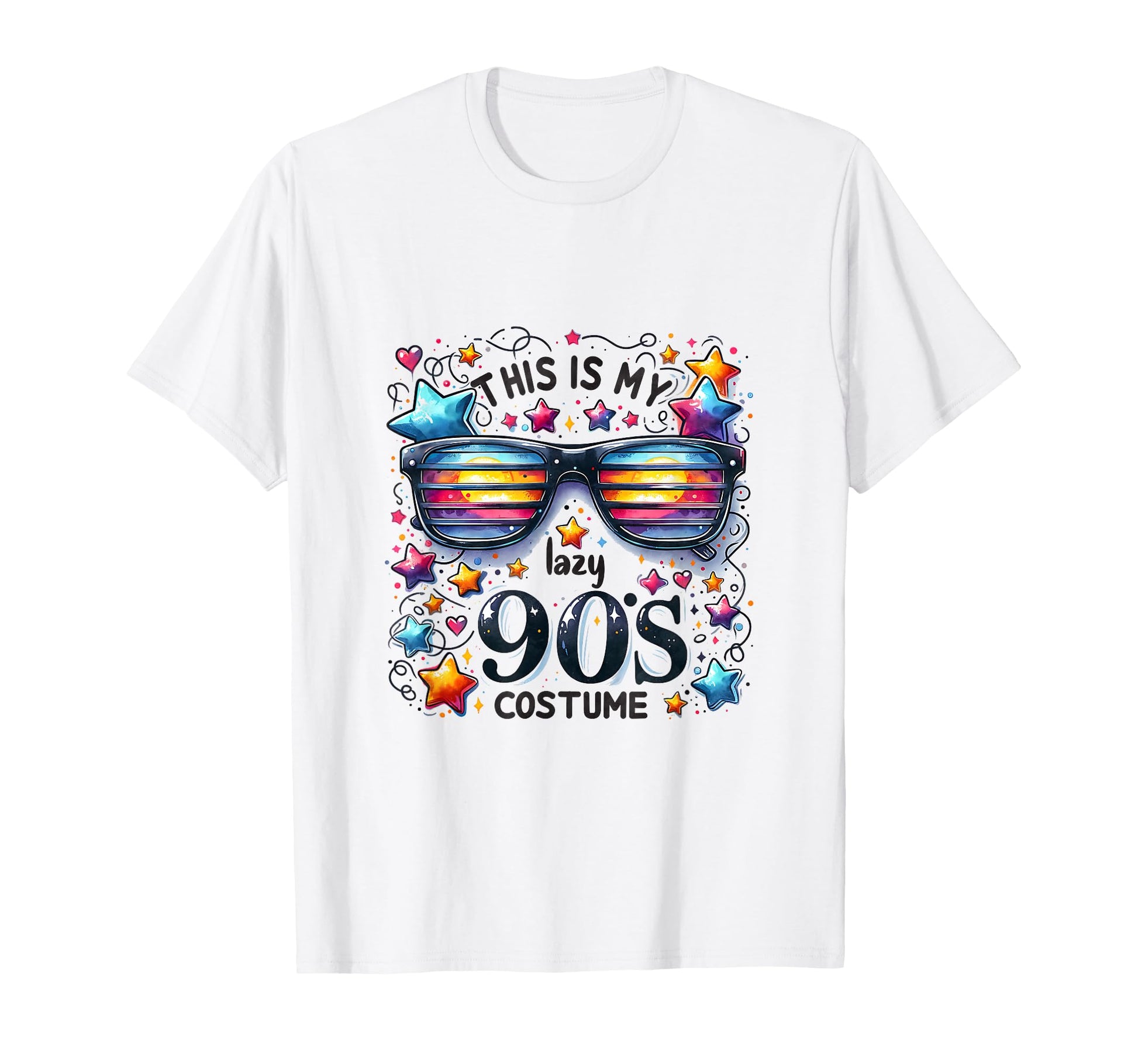 This Is My Lazy 90S Costume T-Shirt - Streetwear Style for Adults - T-Shirt, Sweatshirt, Hoodie