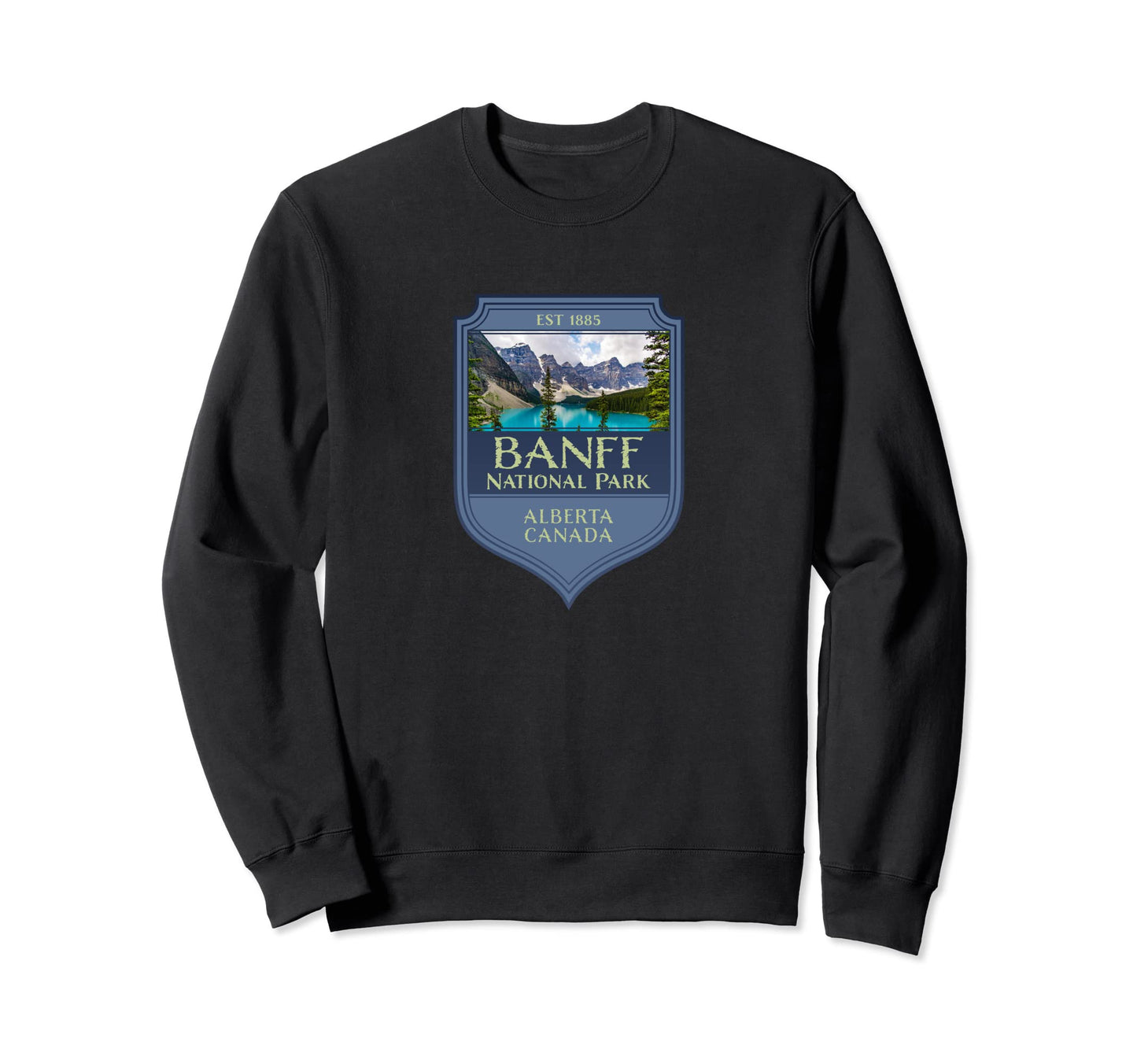 Banff National Park Picture Souvenir Sweatshirt - Trendy Graphic Men Women - T-Shirt, Sweatshirt, Hoodie