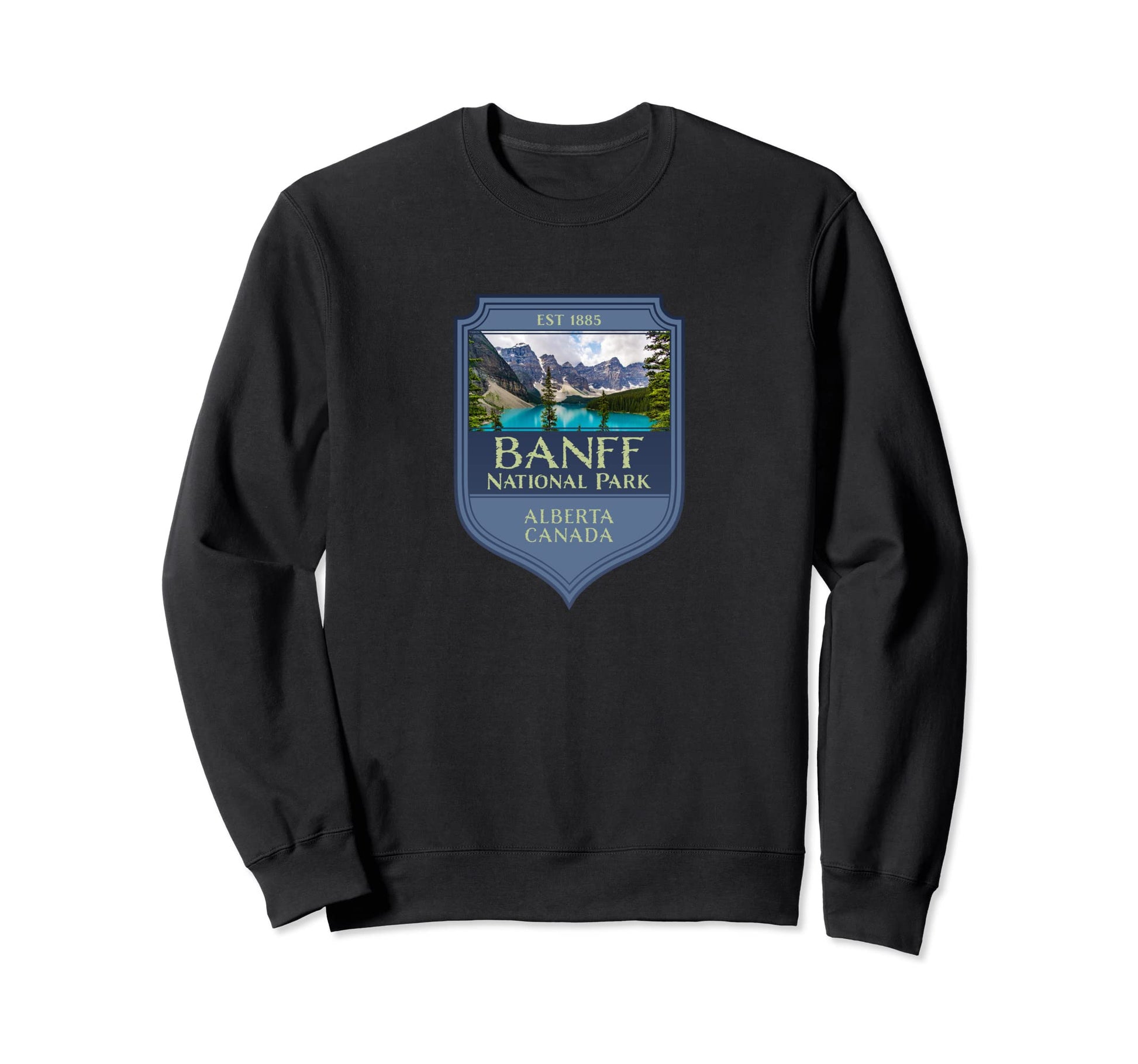 Banff National Park Picture Souvenir Sweatshirt - Trendy Graphic Men Women - T-Shirt, Sweatshirt, Hoodie