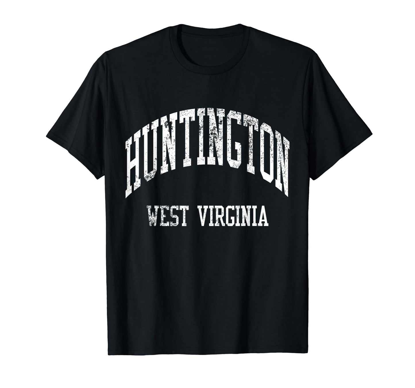 Huntington West Virginia 70S College T-Shirt - Custom Art Print Unisex - T-Shirt, Sweatshirt, Hoodie