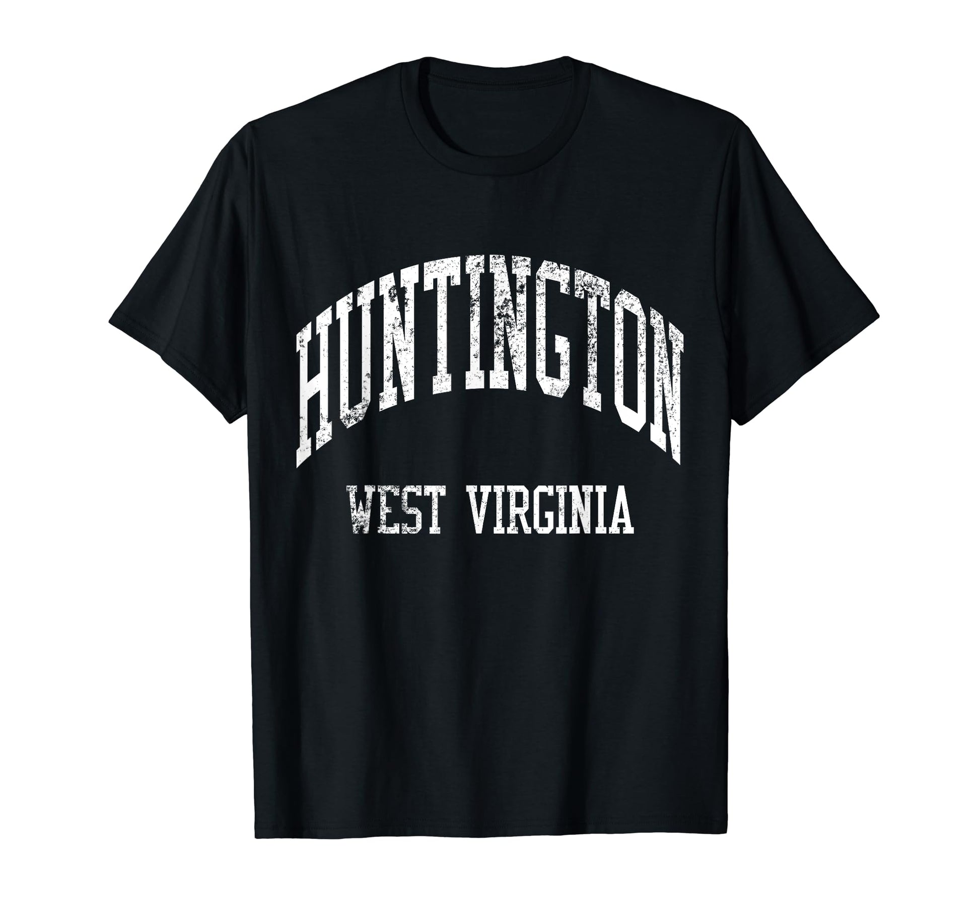 Huntington West Virginia 70S College T-Shirt - Custom Art Print Unisex - T-Shirt, Sweatshirt, Hoodie