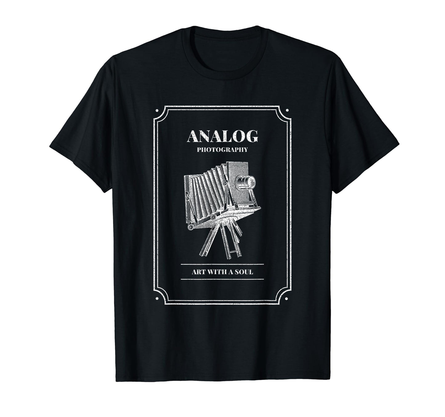 Analog Photography Art Soul Camera T-Shirt - Casual Everyday Wear Unisex - T-Shirt, Sweatshirt, Hoodie