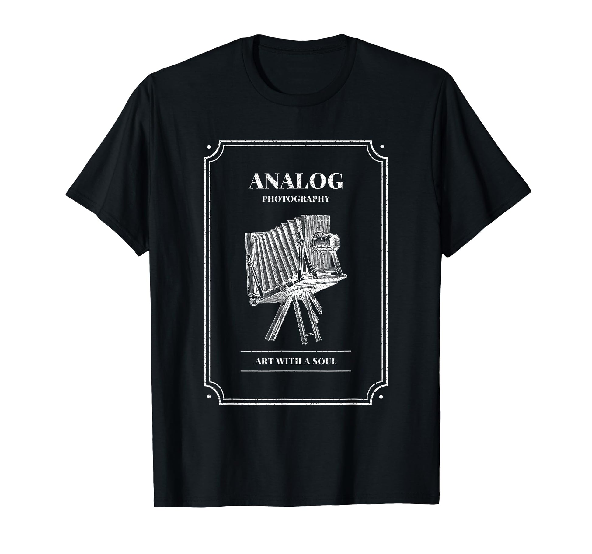 Analog Photography Art Soul Camera T-Shirt - Casual Everyday Wear Unisex - T-Shirt, Sweatshirt, Hoodie