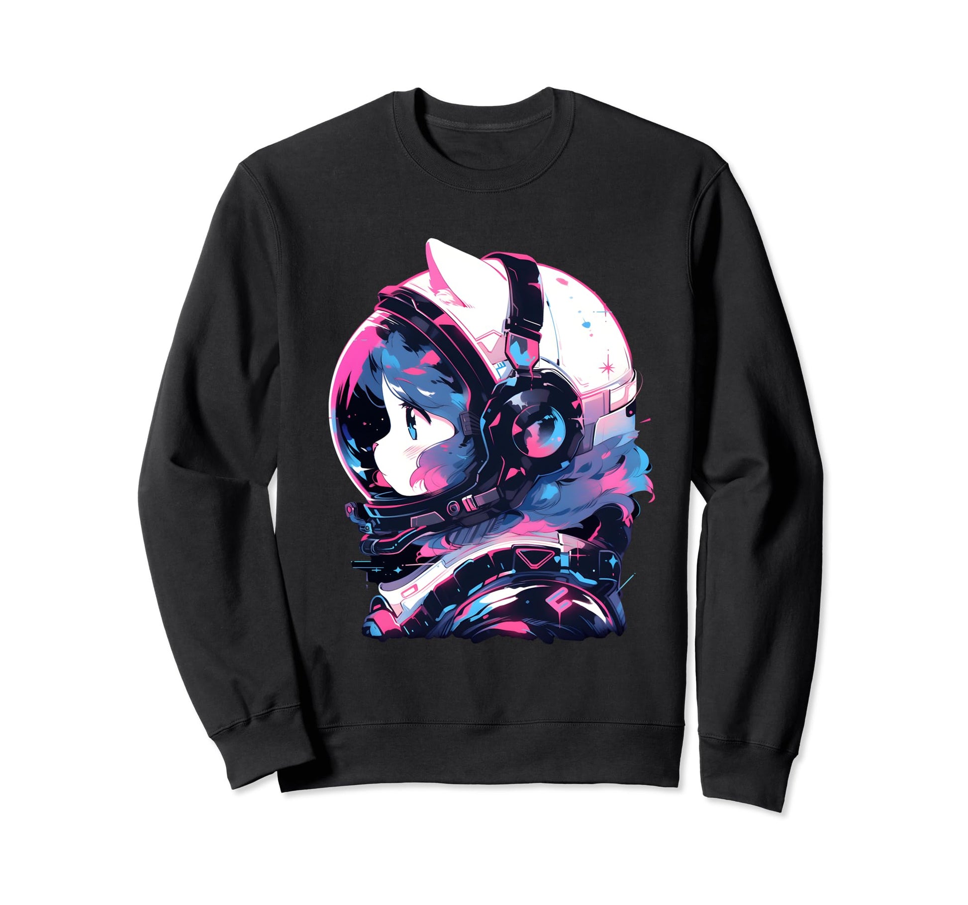 80S 90S Aesthetic Vaporwave Space Sweatshirt - Minimalist Print Men Women - T-Shirt, Sweatshirt, Hoodie
