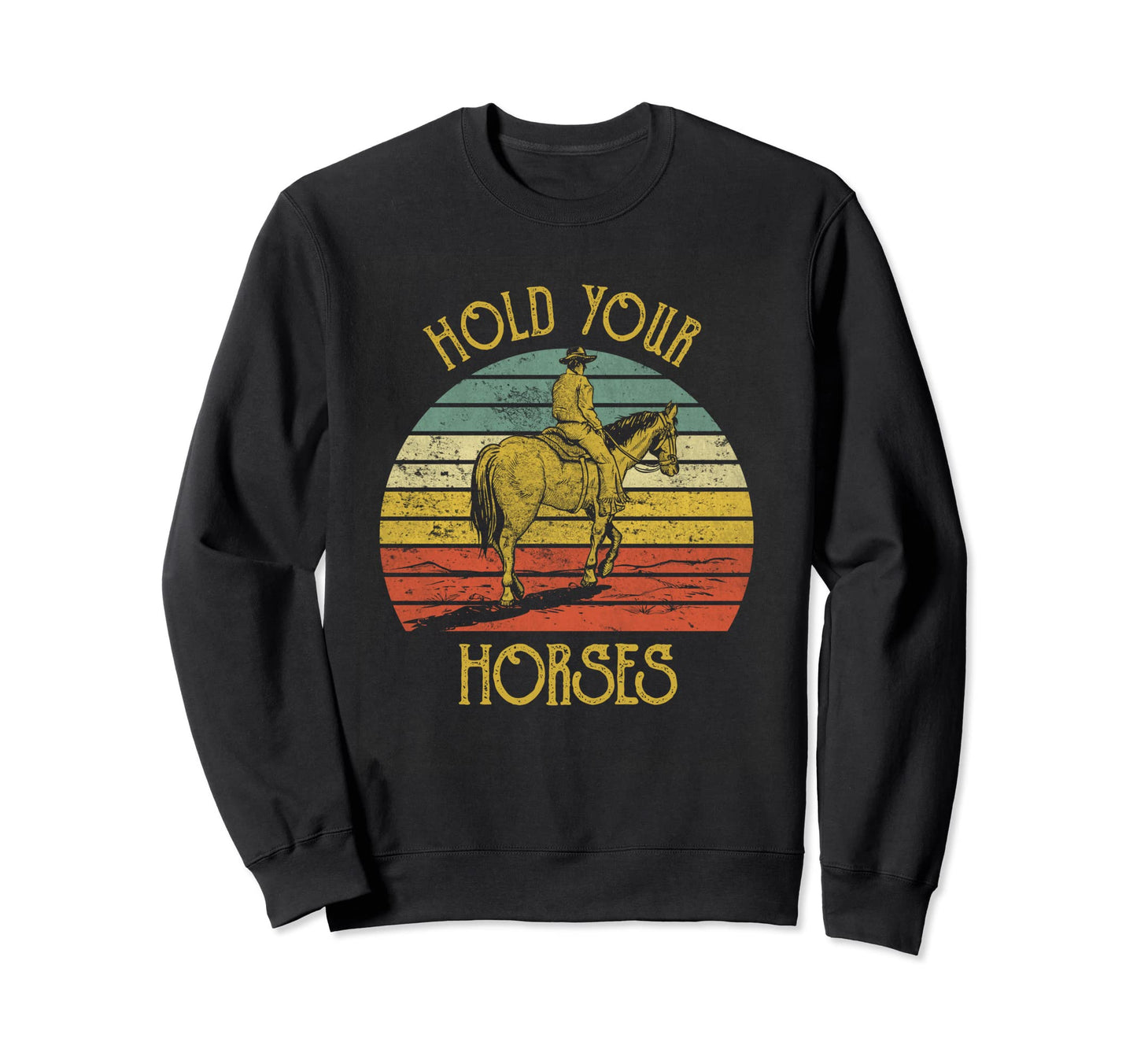 Western Country Cowboy Sweatshirt - Casual Everyday Wear for Adults - T-Shirt, Sweatshirt, Hoodie