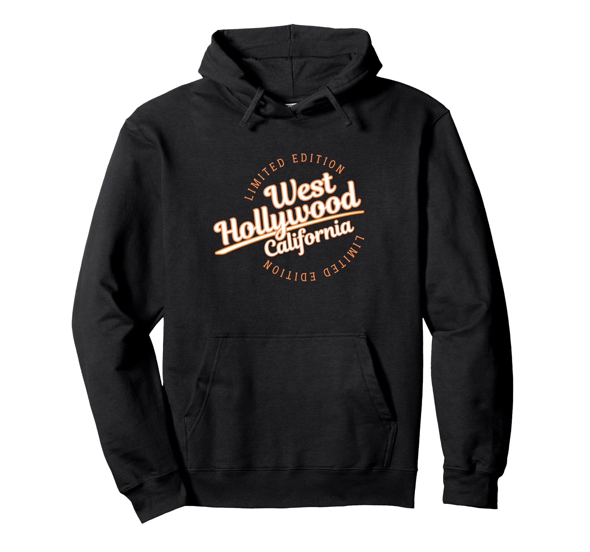 Athletic West Hollywood Cali Hoodie - Casual Everyday Wear Unisex - T-Shirt, Sweatshirt, Hoodie