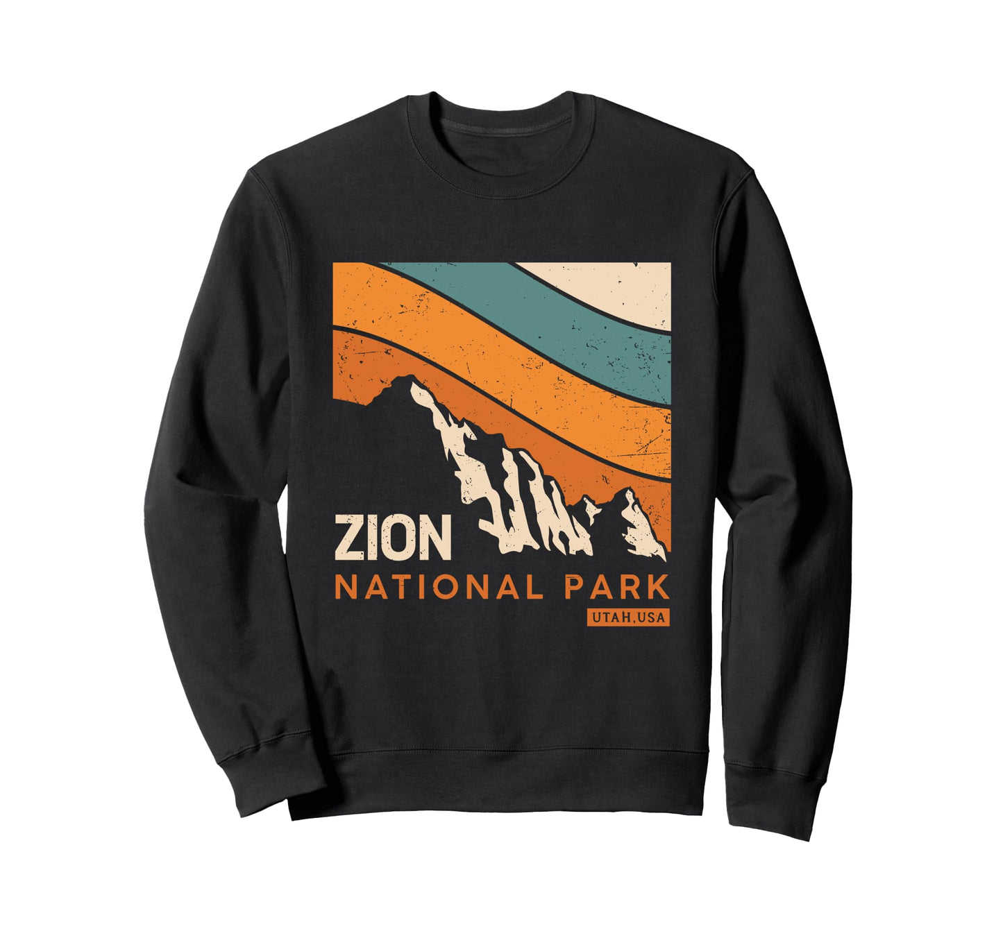 National Park Hiking Mountains Sweatshirt - Custom Art Print Men Women - T-Shirt, Sweatshirt, Hoodie