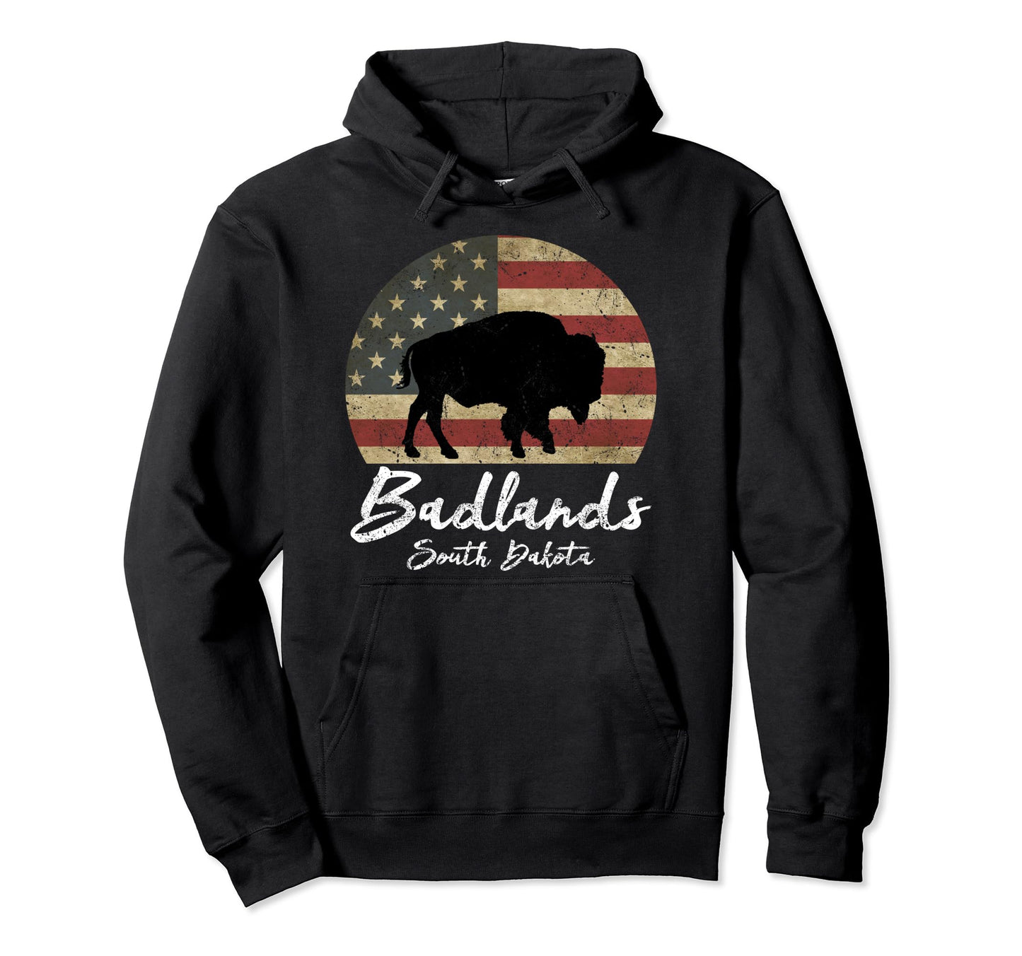Badlands National Park South Dakota Hiking Hoodie - Graphic Print Unisex - T-Shirt, Sweatshirt, Hoodie