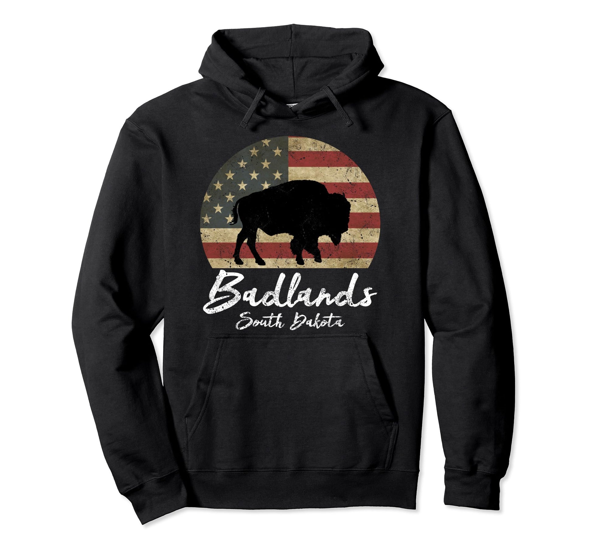 Badlands National Park South Dakota Hiking Hoodie - Graphic Print Unisex - T-Shirt, Sweatshirt, Hoodie