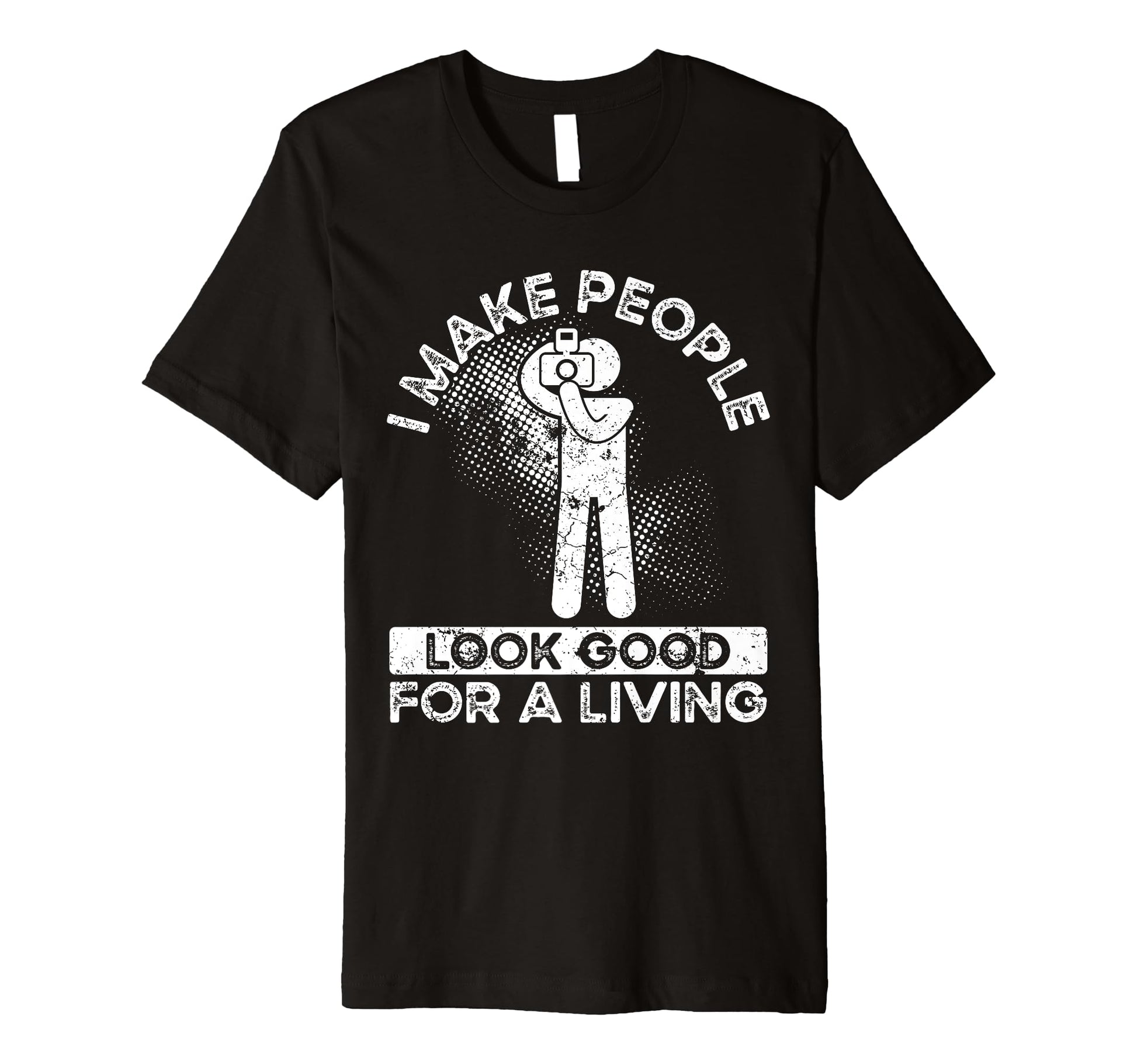 Photo Camera Photographer Flash People T-Shirt - Custom Art Print Unisex - T-Shirt, Sweatshirt, Hoodie