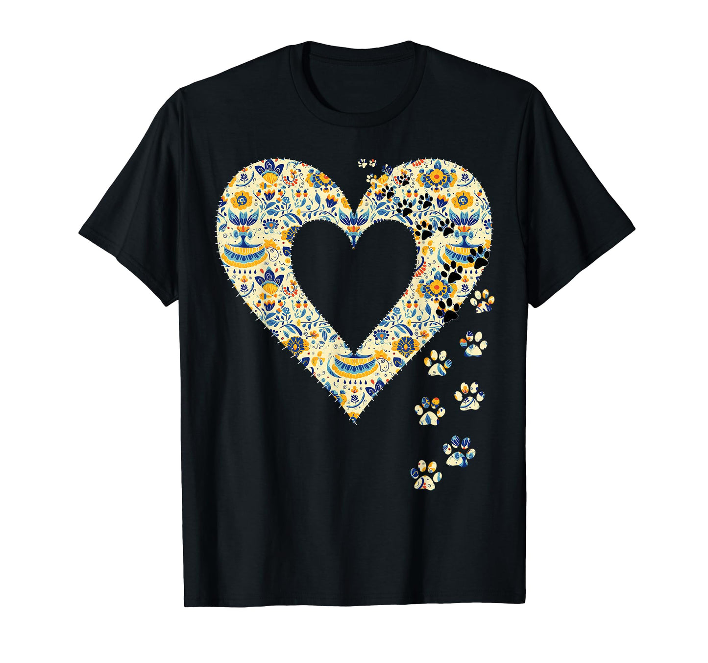 Ukrainian Flag Cat Lover 30S Ukraine Heart T-Shirt - Unique Graphic Unisex - T-Shirt, Sweatshirt, Hoodie