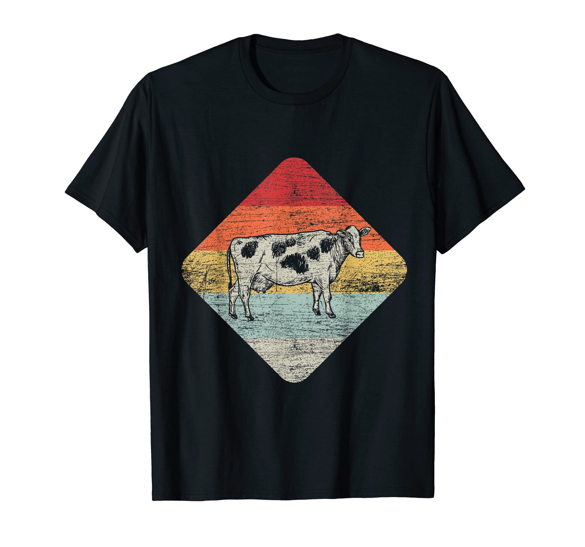 Cow Cowboy Gifts Farm Animals Farmer T-Shirt - Graphic Print Unisex - T-Shirt, Sweatshirt, Hoodie