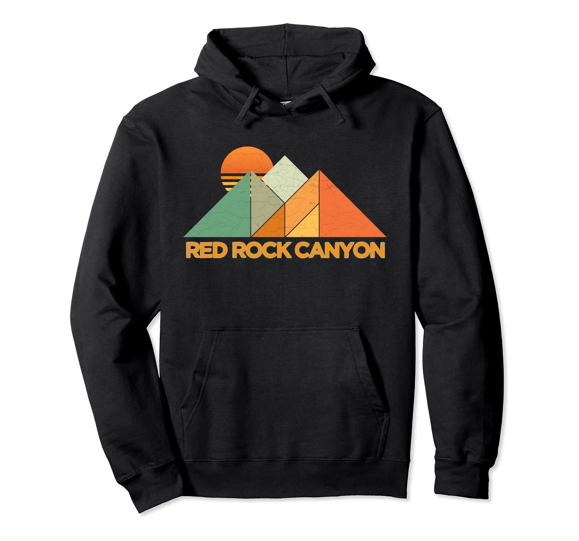 Red Rock Canyon Hoodie - Graphic Print for Adults - T-Shirt, Sweatshirt, Hoodie
