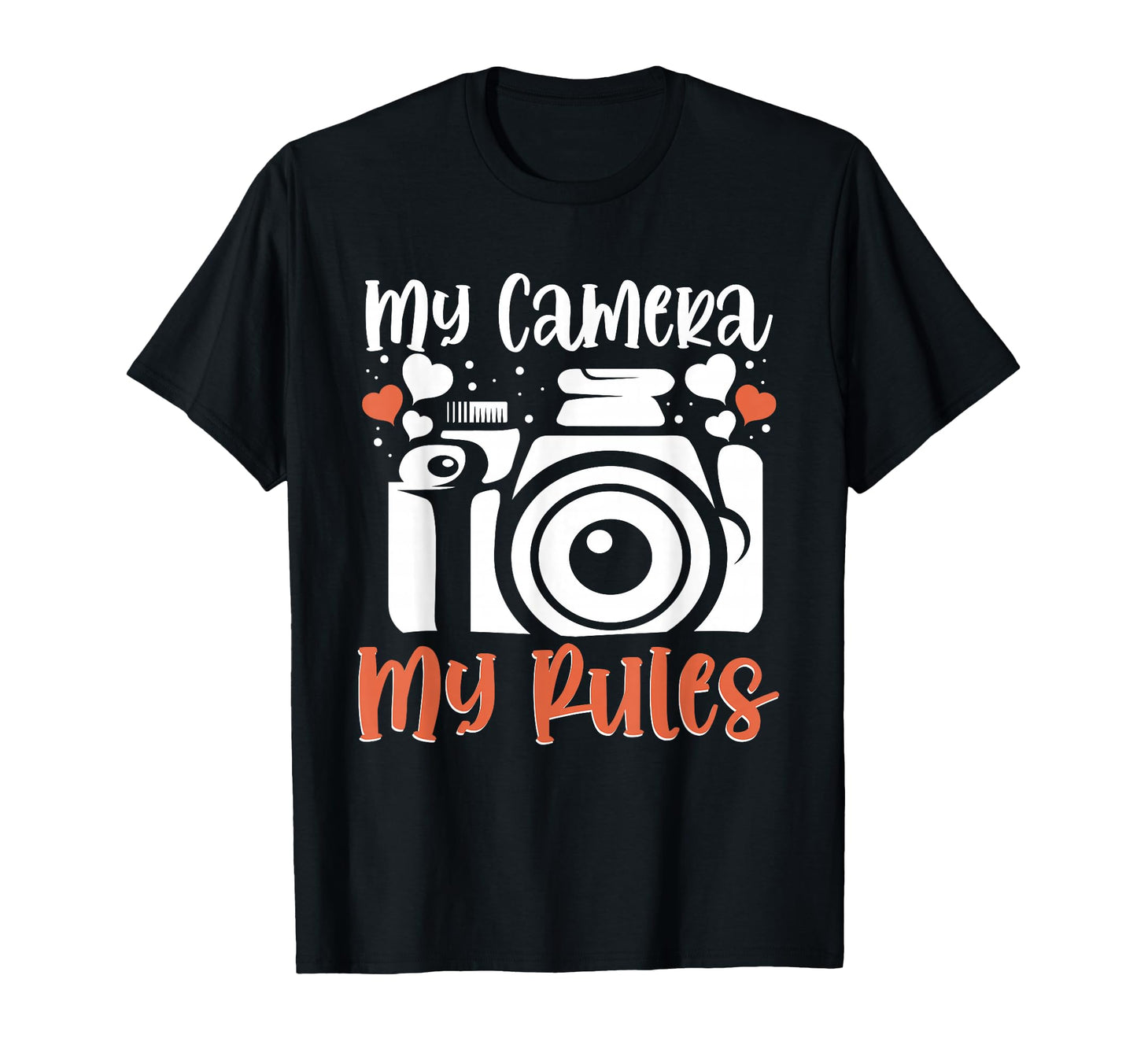 Photo Camera Photographer Flash People T-Shirt - Custom Art Print Unisex - T-Shirt, Sweatshirt, Hoodie