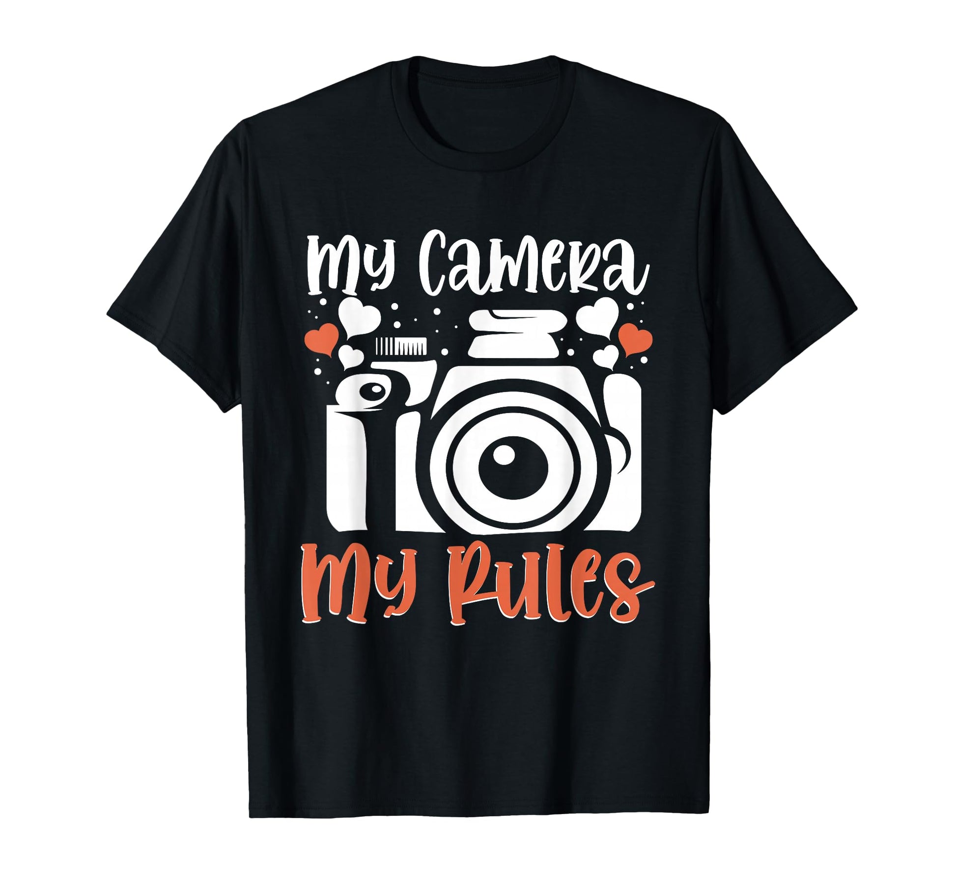 Photo Camera Photographer Flash People T-Shirt - Custom Art Print Unisex - T-Shirt, Sweatshirt, Hoodie