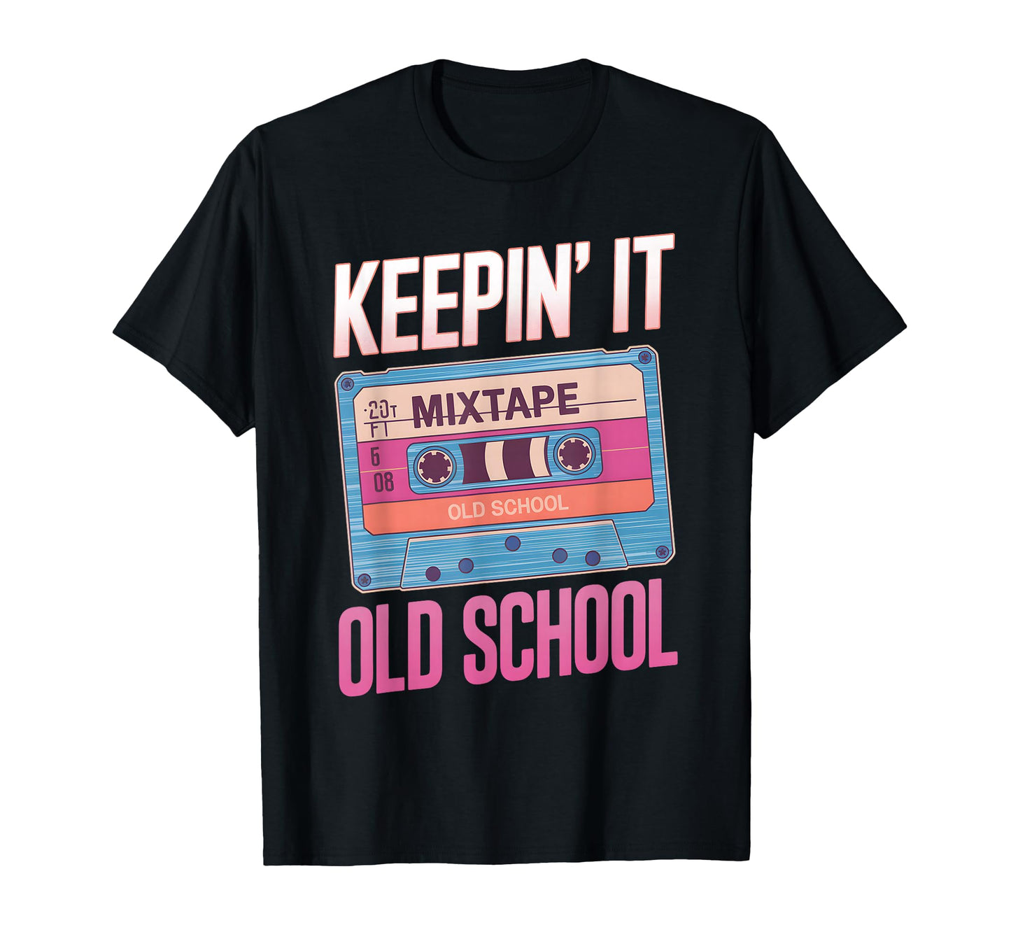 Old School Hip Hop 80S 90S Cassette T-Shirt - Unique Graphic for Adults - T-Shirt, Sweatshirt, Hoodie