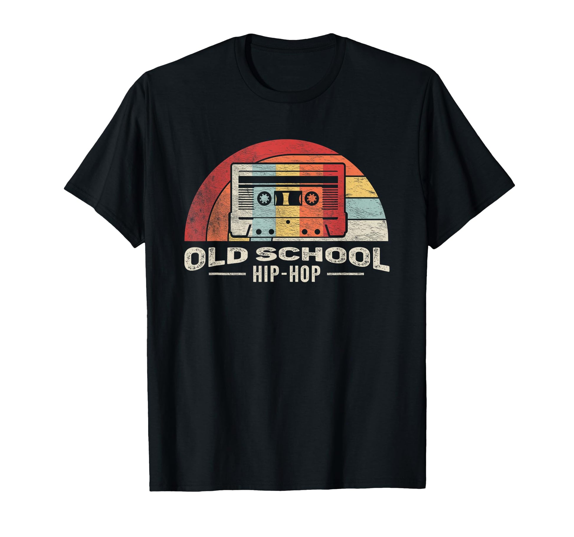 Old School Hip Hop 80S 90S Cassette Music T-Shirt - Graphic Print Unisex - T-Shirt, Sweatshirt, Hoodie