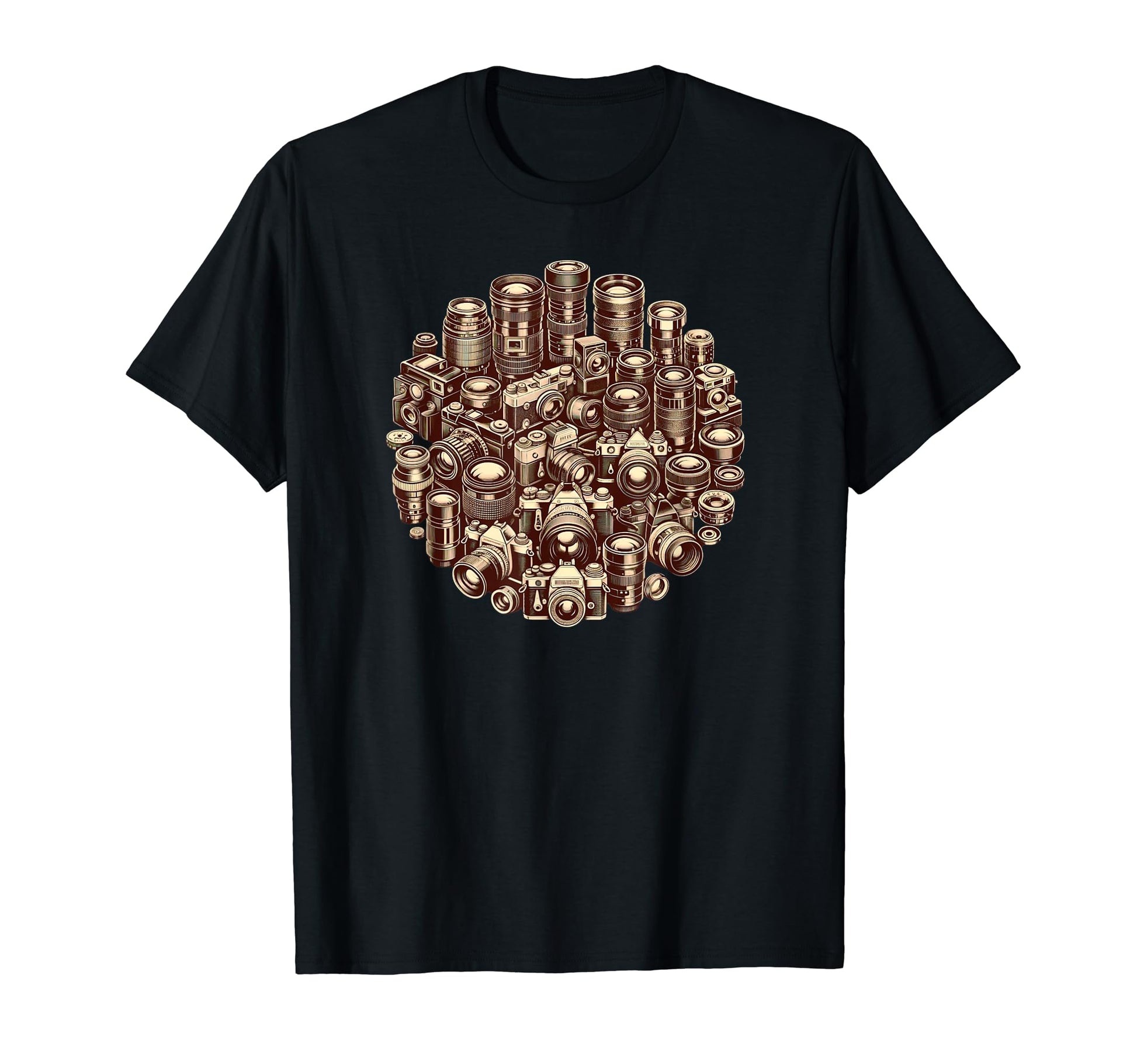 Camera Photography Equipment T-Shirt - Unique Graphic Unisex - T-Shirt, Sweatshirt, Hoodie