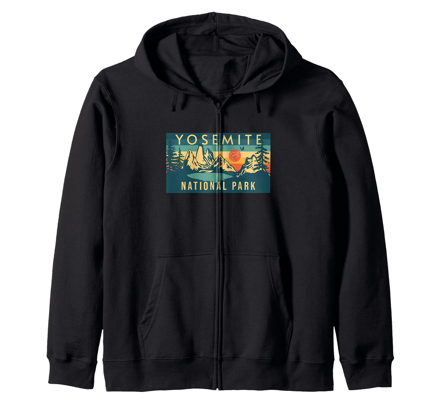 Yosemite National Park California Usa Hoodie - Unique Graphic Men Women - T-Shirt, Sweatshirt, Hoodie