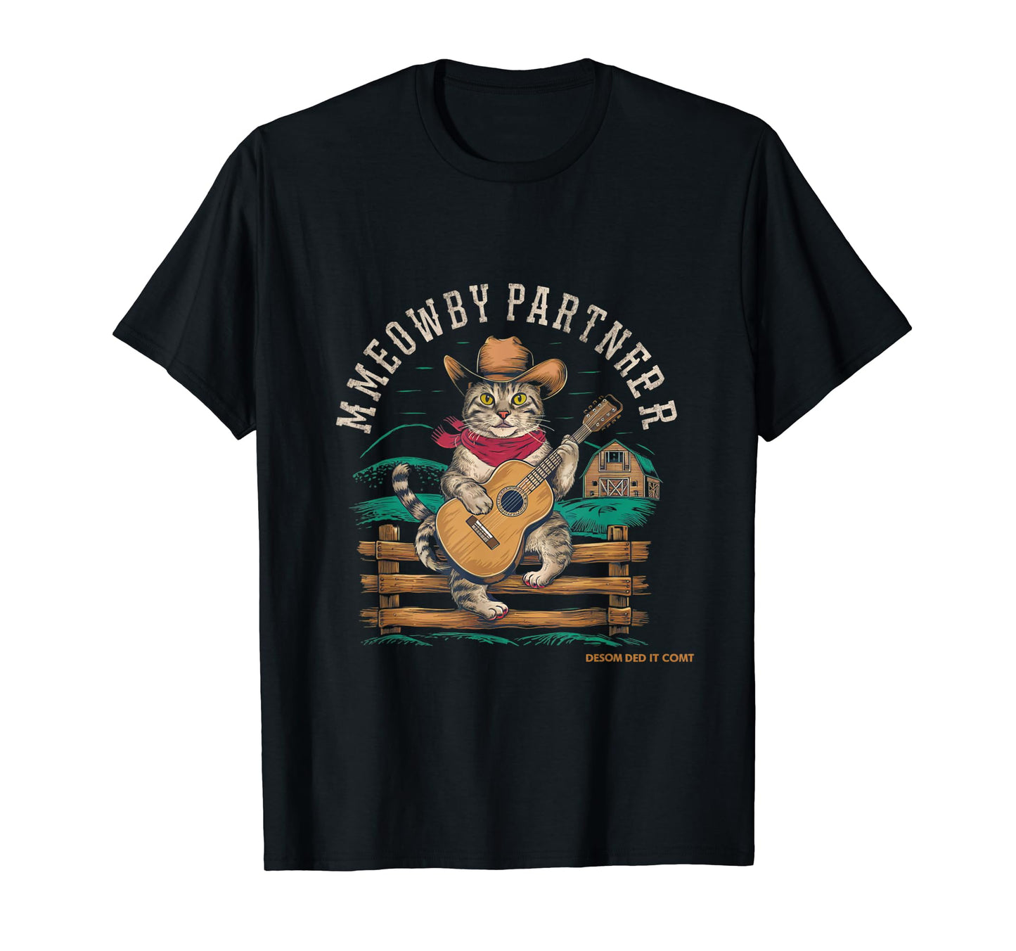 Meowdy Partner Cowboy Cat T-Shirt - Aesthetic Graphic Unisex - T-Shirt, Sweatshirt, Hoodie