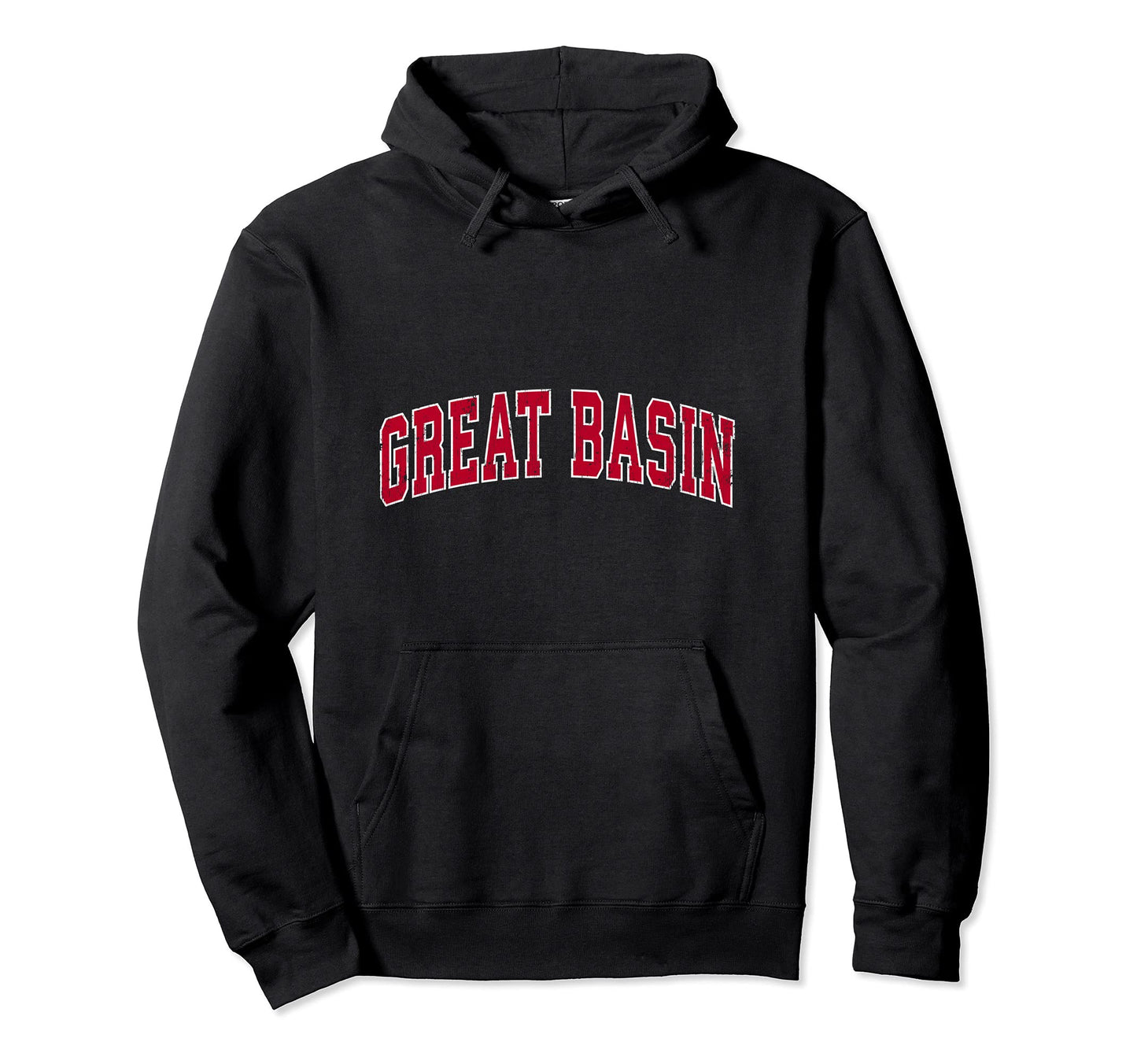 Great Basin National Park Sports Red Hoodie - Custom Art Print Unisex - T-Shirt, Sweatshirt, Hoodie