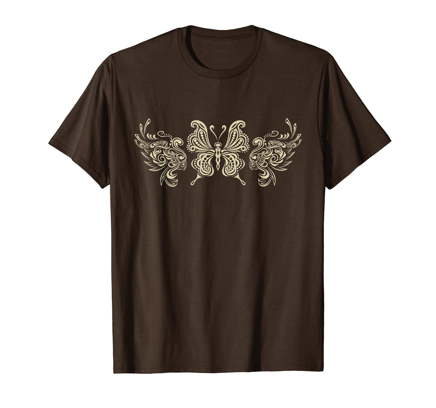 Fairy Grunge Aesthetic Butterfly Tattoo T-Shirt - Aesthetic Graphic Unisex - T-Shirt, Sweatshirt, Hoodie