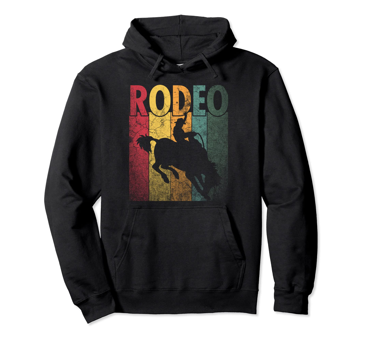 Rodeo Cowboy Horse Riding Hoodie - Aesthetic Graphic Unisex - T-Shirt, Sweatshirt, Hoodie