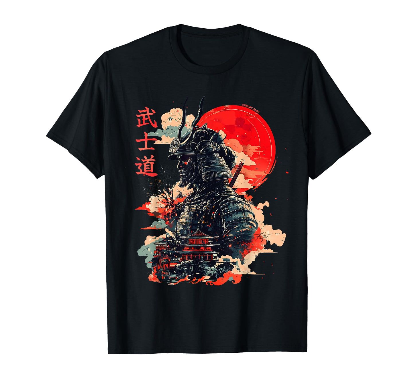 Way Warrior Aesthetic Samurai Vaporwave T-Shirt - Novelty Apparel Men Women - T-Shirt, Sweatshirt, Hoodie