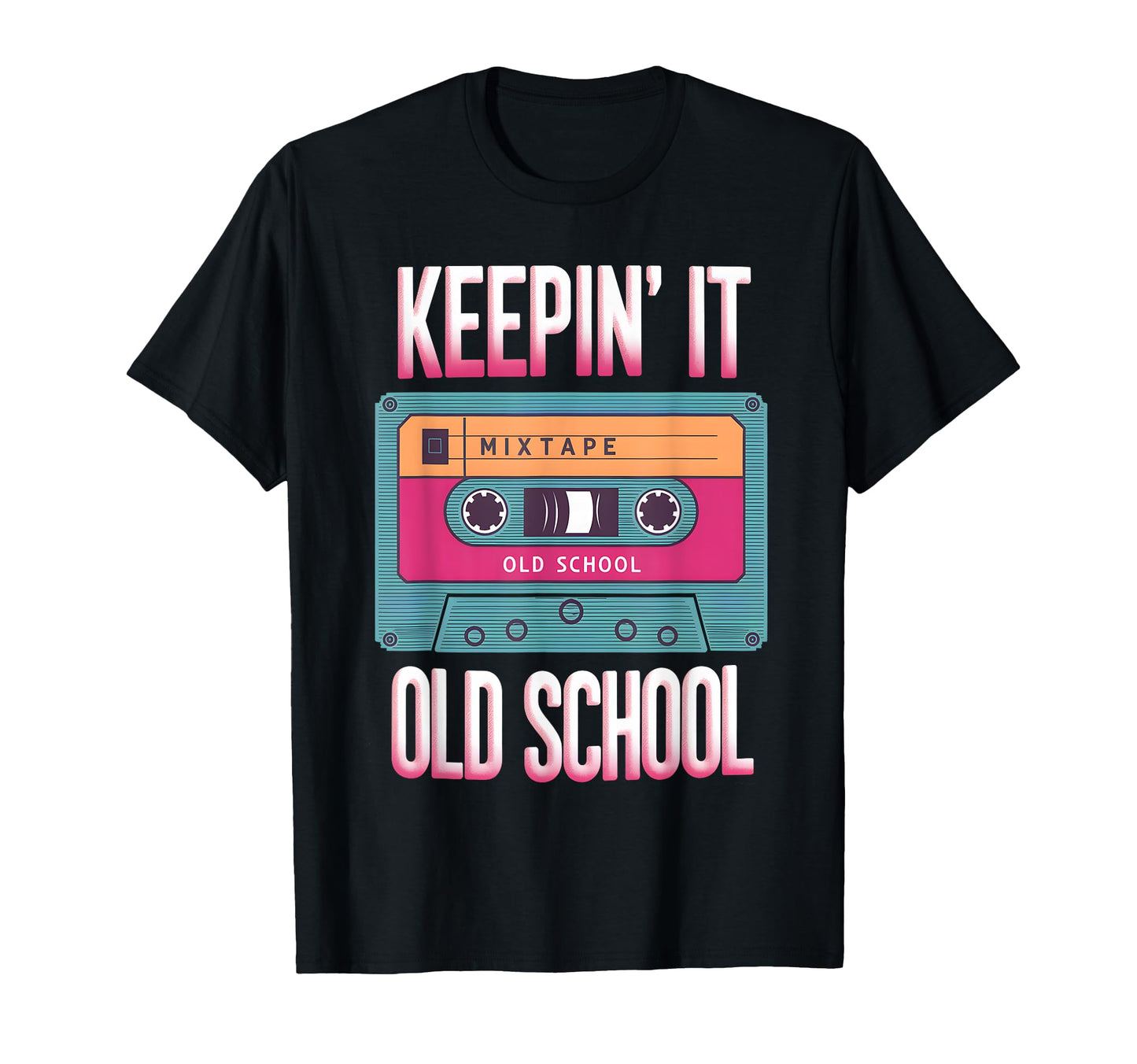 Old School Hip Hop 80S 90S T-Shirt - Fun Novelty Design for Adults - T-Shirt, Sweatshirt, Hoodie