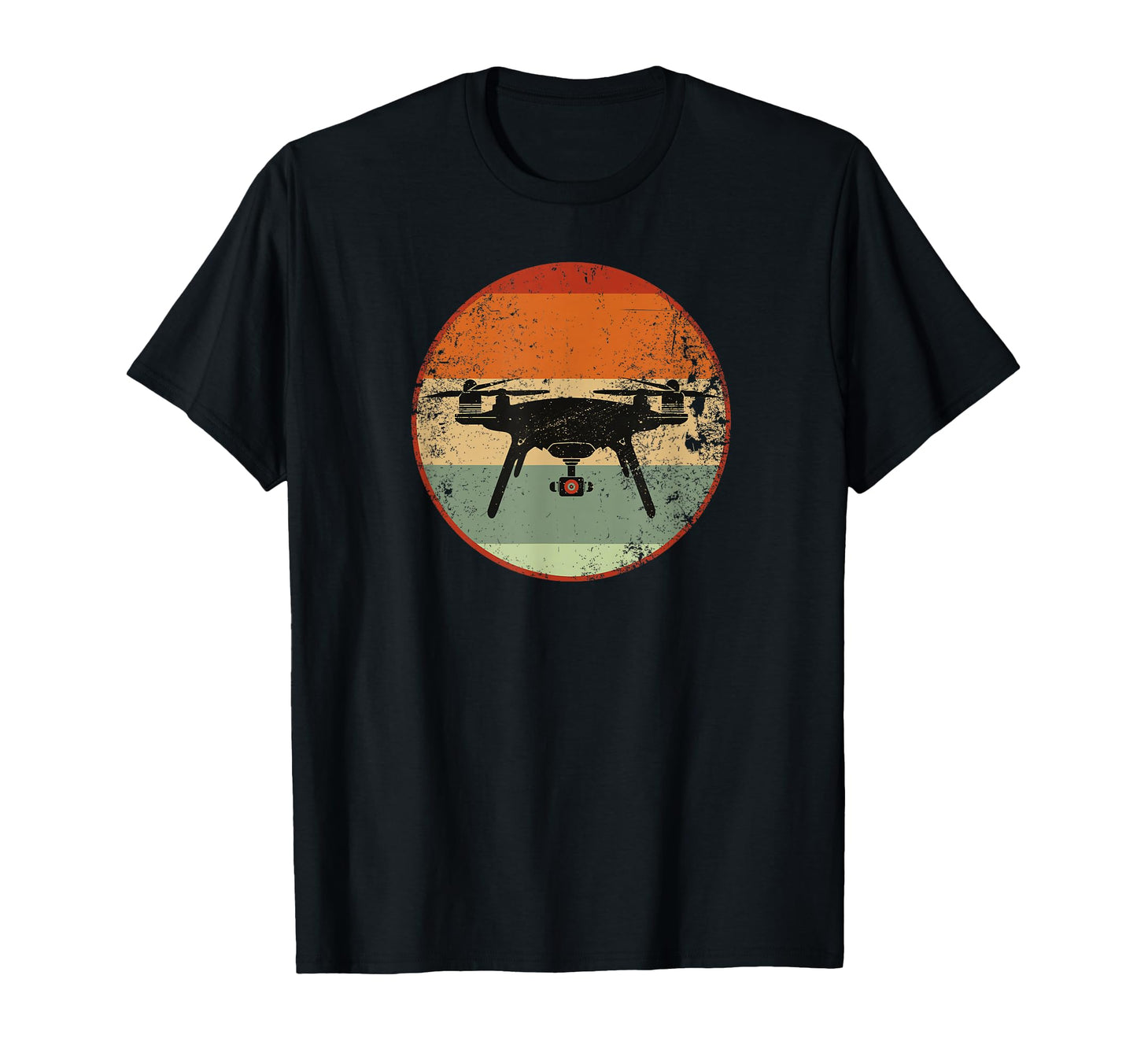 Drones Pilot Drones Camera Quadrocopter T-Shirt - Trendy Graphic Men Women - T-Shirt, Sweatshirt, Hoodie
