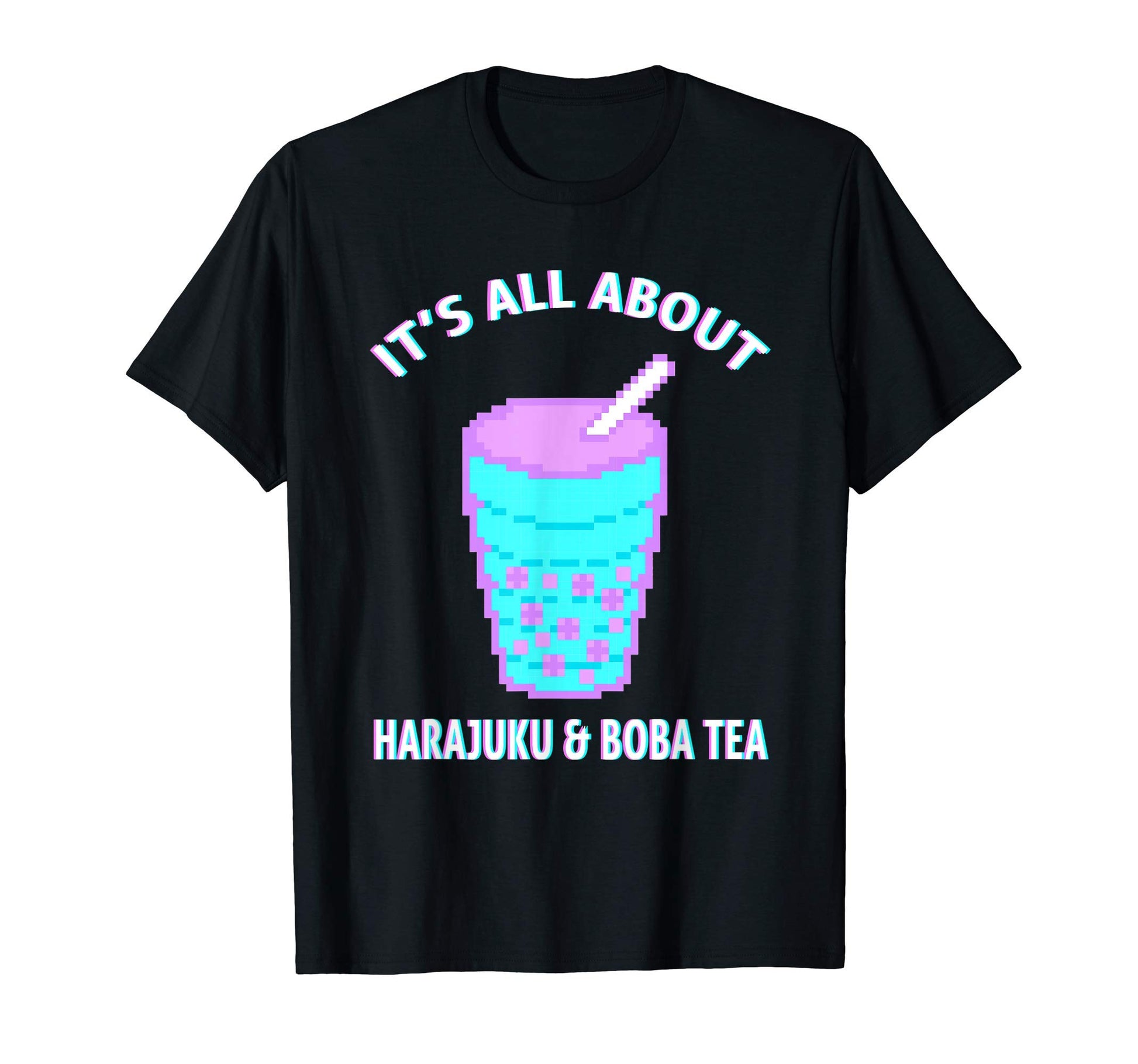 Bubble Tea Boba Tea And Harajuku T-Shirt - Streetwear Style Unisex - T-Shirt, Sweatshirt, Hoodie