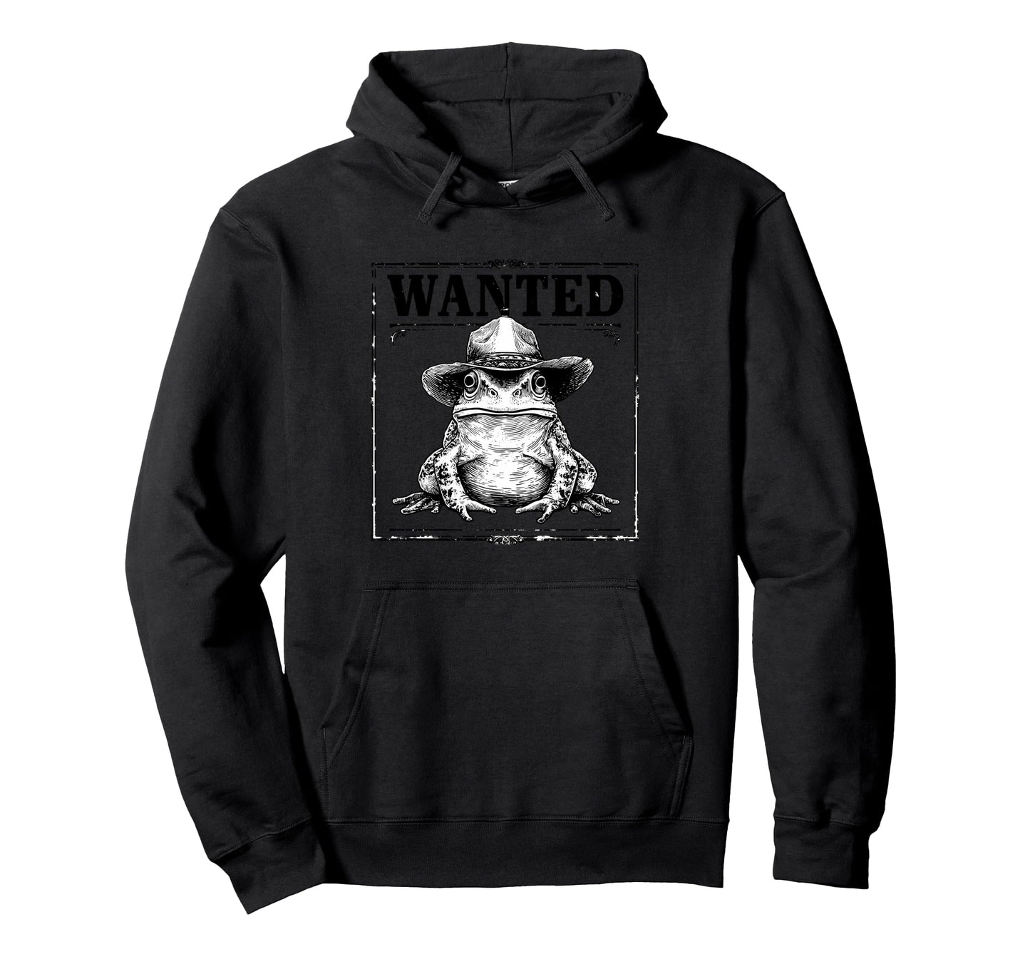 Country Cowboy Frog Toad Rodeo Cowgirl Hoodie - Unique Graphic for Adults - T-Shirt, Sweatshirt, Hoodie