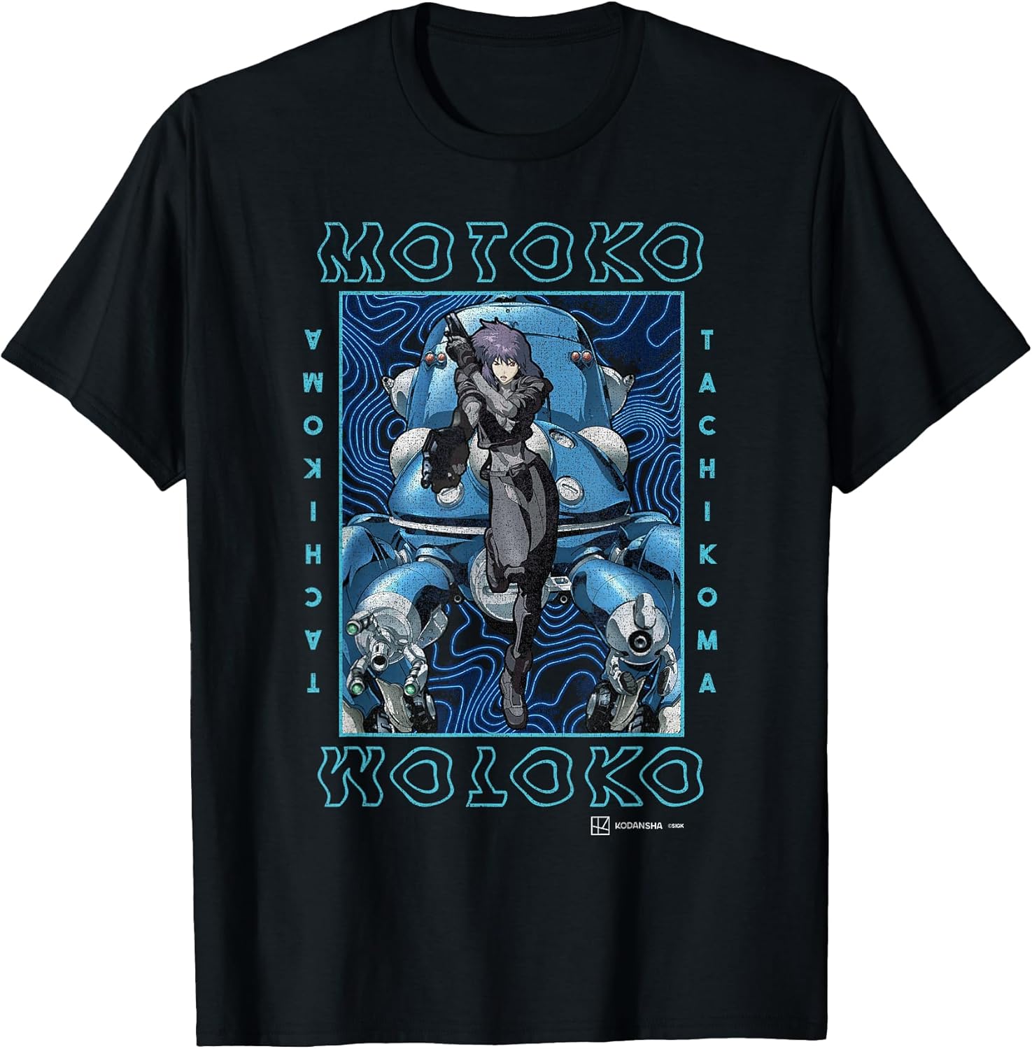 Ghost in the Shell Stand Alone Complex - Adult & Kids T-Shirts, Sweatshirts & Hoodies apparel design preview 1