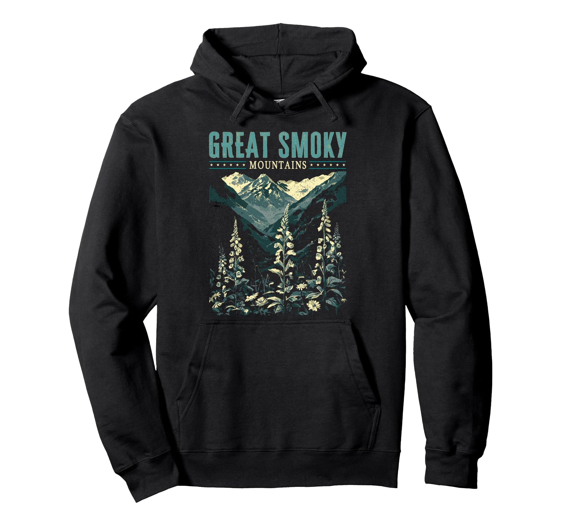 Great Smoky Mountains National Park Hoodie - Trendy Graphic Unisex - T-Shirt, Sweatshirt, Hoodie