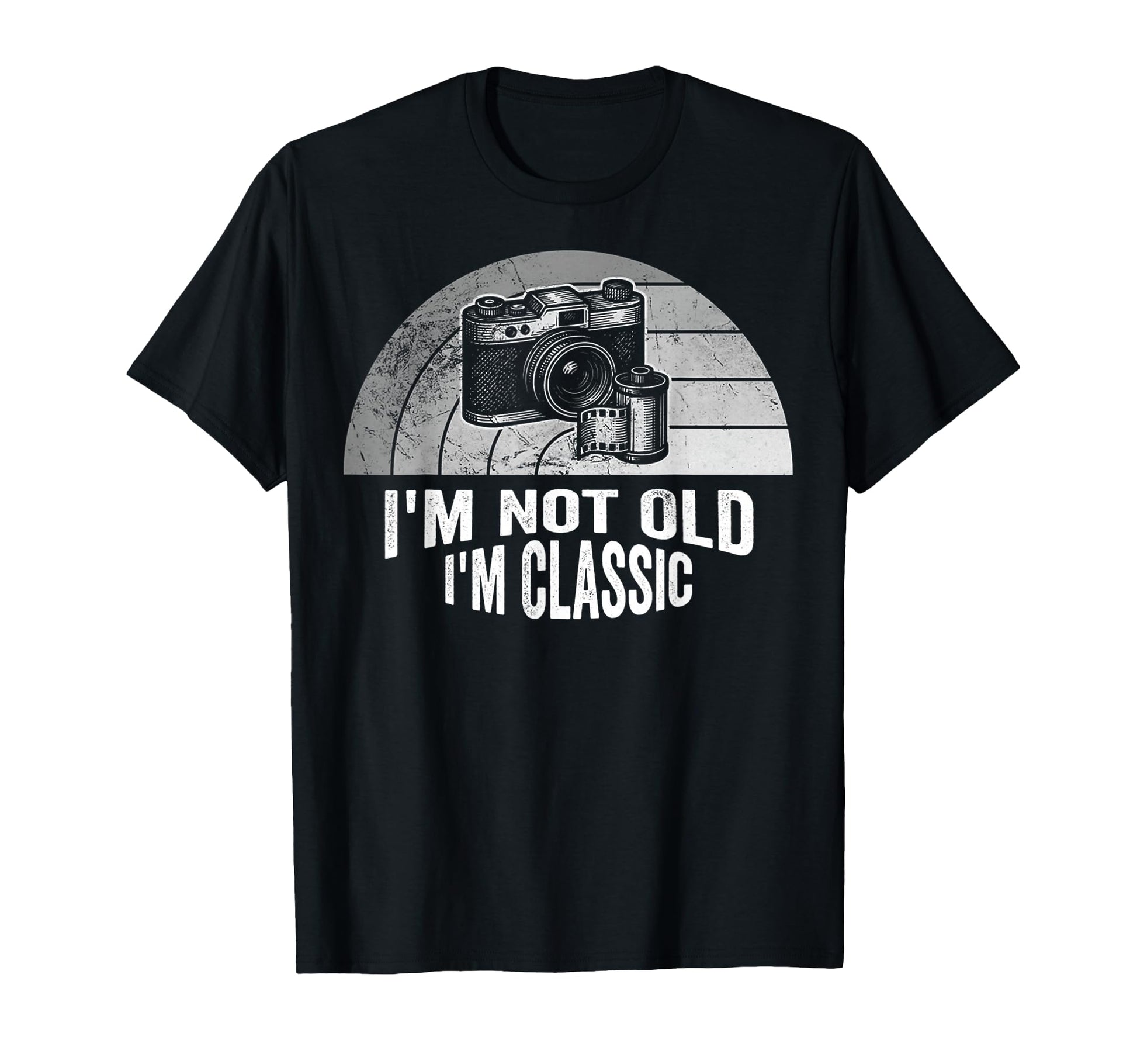 Im Not Old Im Camera Charm T-Shirt - Graphic Print for Adults - T-Shirt, Sweatshirt, Hoodie