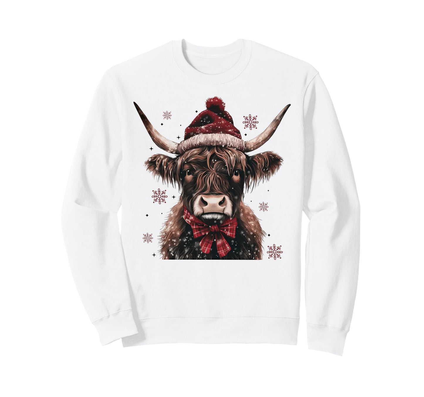 Mooey Western Highland Cow Lover Sweatshirt - Aesthetic Graphic Men Women - T-Shirt, Sweatshirt, Hoodie