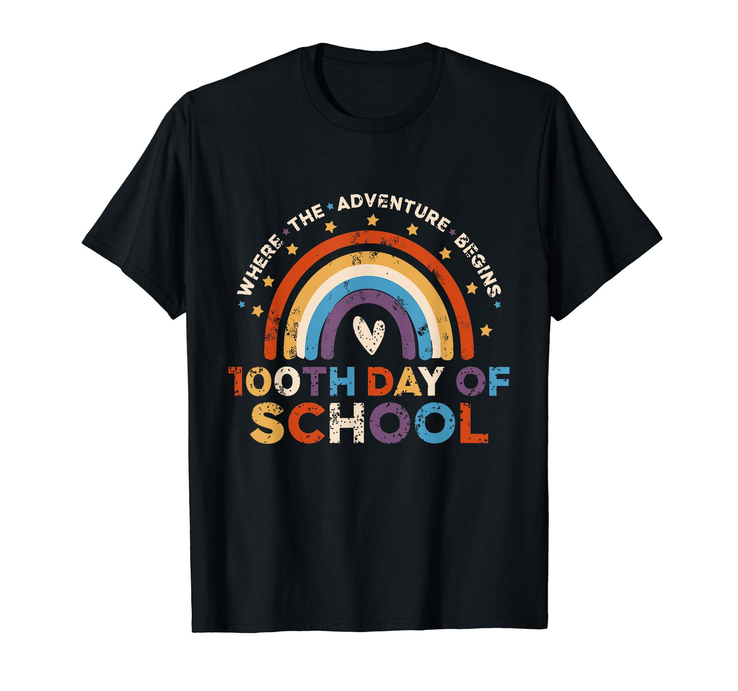 100Th Day School Teacher 100 Days T-Shirt - Aesthetic Graphic Unisex - T-Shirt, Sweatshirt, Hoodie