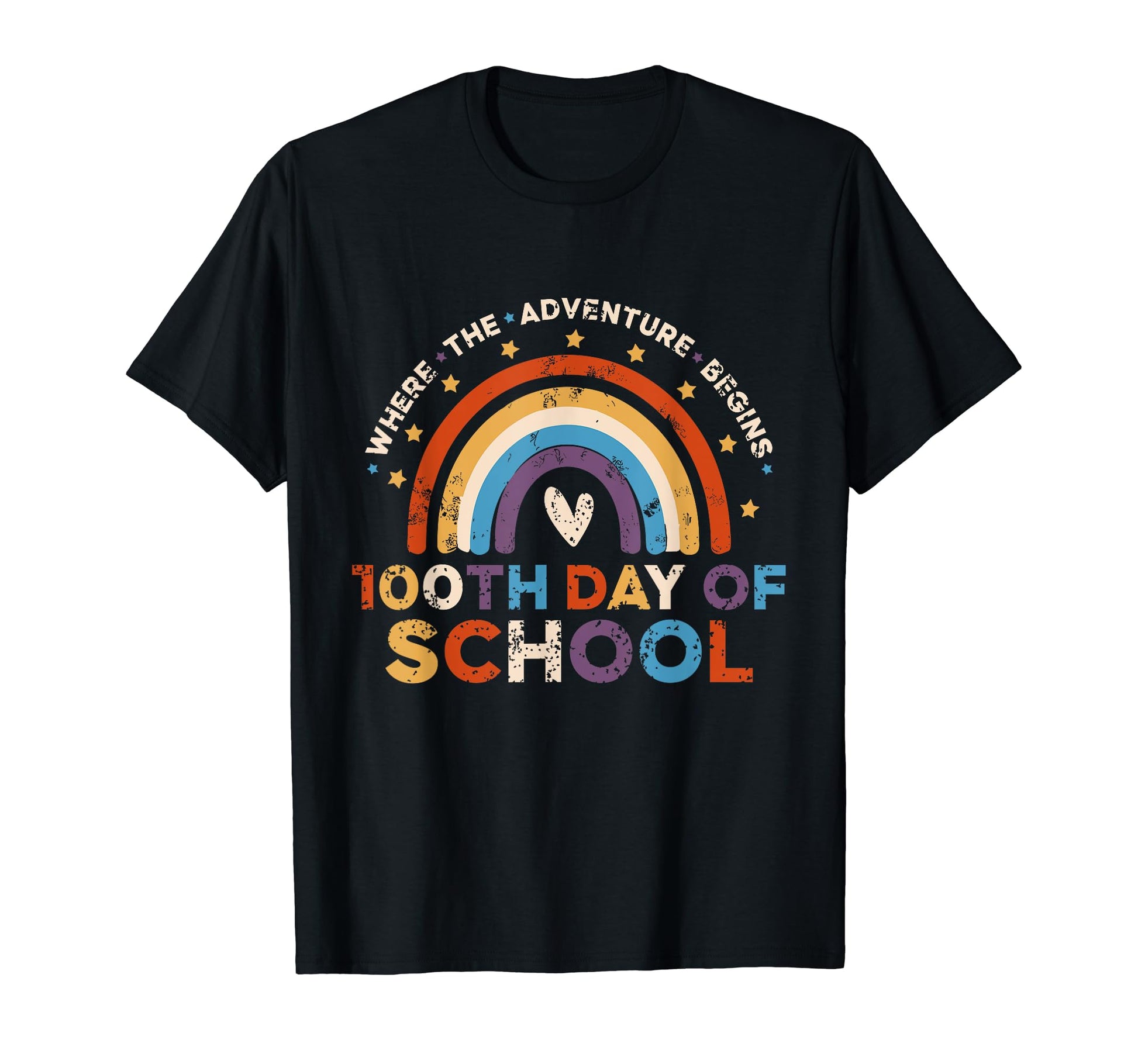 100Th Day School Teacher 100 Days T-Shirt - Aesthetic Graphic Unisex - T-Shirt, Sweatshirt, Hoodie
