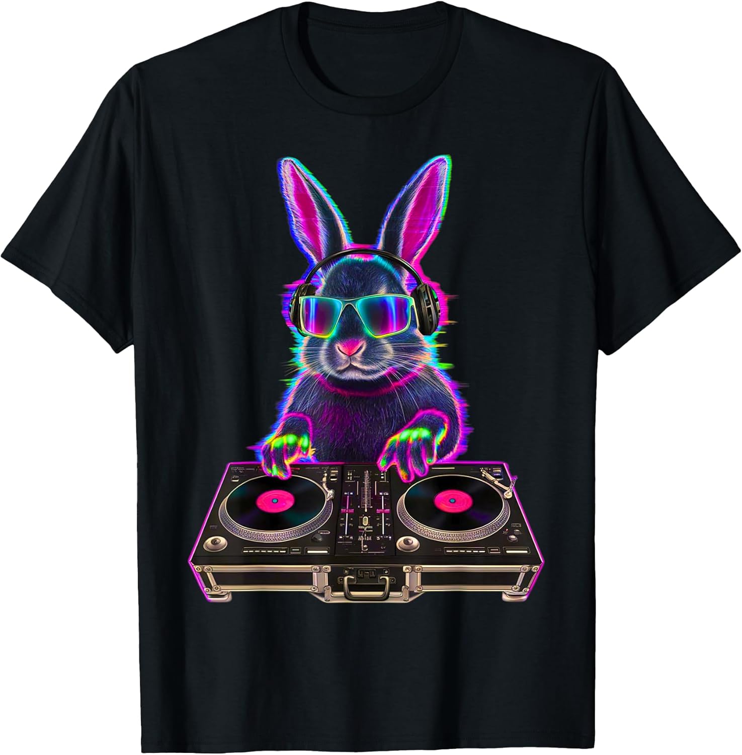 Funny DJ EDM Trance Techno Rave Music Festival - Adult & Kids T-Shirts, Sweatshirts & Hoodies apparel design preview 1