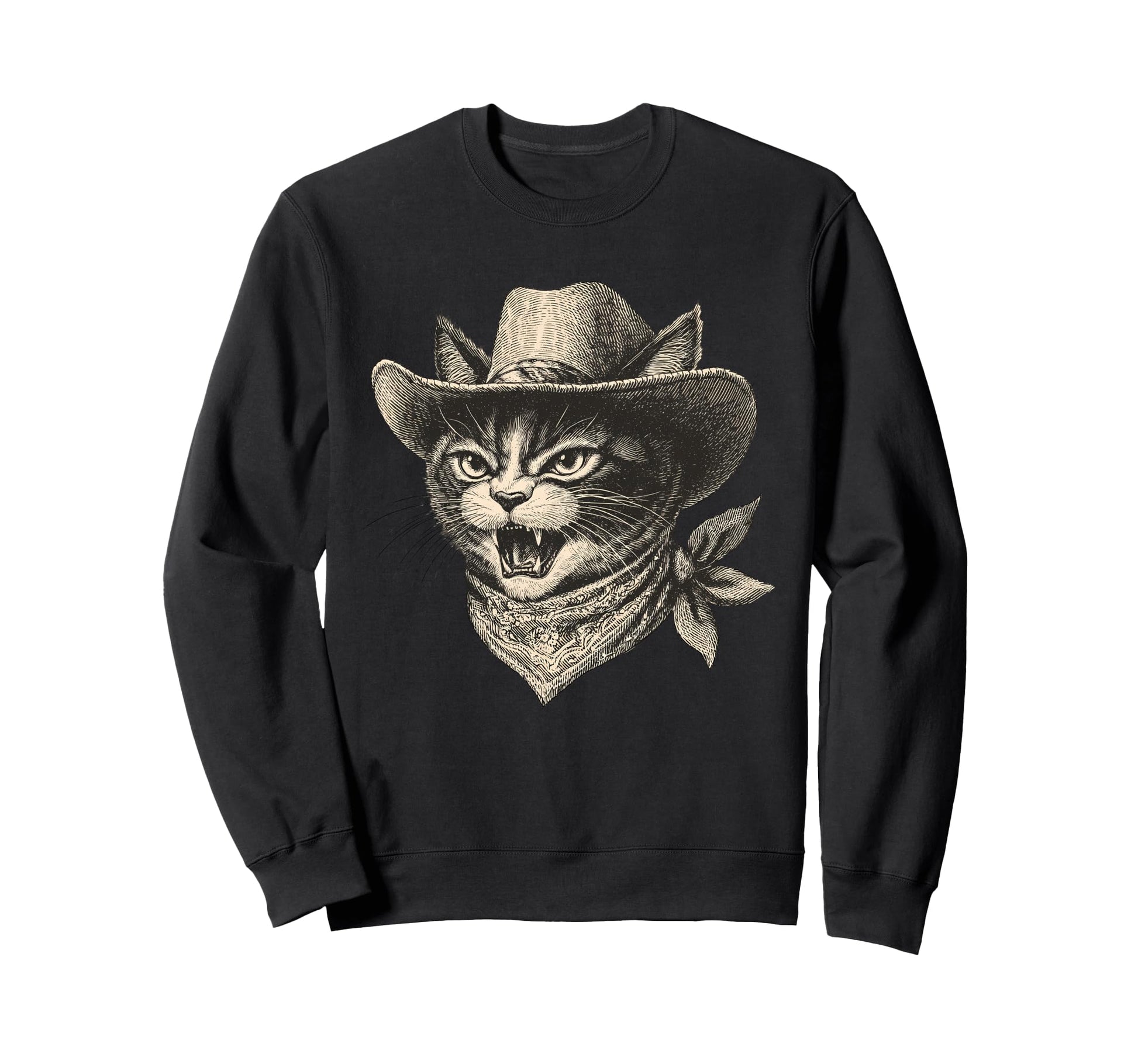 Country Western Cowgirl Funny Sweatshirt - Fun Novelty Design Men Women - T-Shirt, Sweatshirt, Hoodie