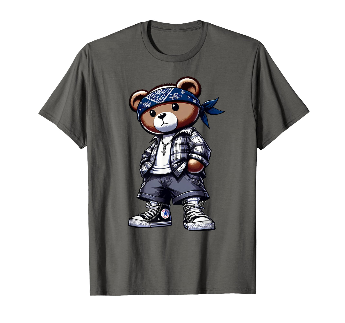 Hip Hop Teddy Bear 90 Hip Hop West T-Shirt - Aesthetic Graphic Men Women - T-Shirt, Sweatshirt, Hoodie