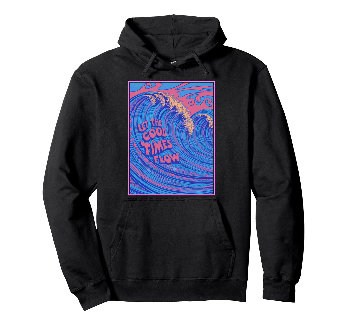 Psychedelic Vaporwave Aesthetic 80S Hoodie - Aesthetic Graphic Men Women - T-Shirt, Sweatshirt, Hoodie