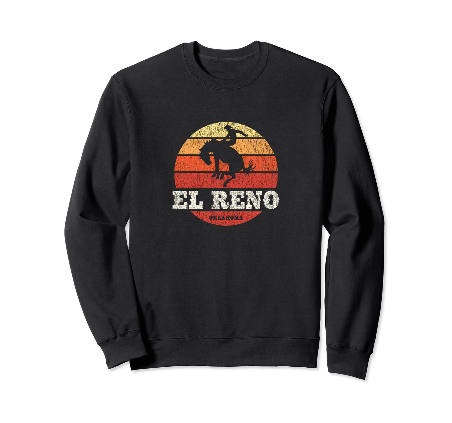 El Reno Ok Country Western Sweatshirt - Trendy Graphic for Adults - T-Shirt, Sweatshirt, Hoodie