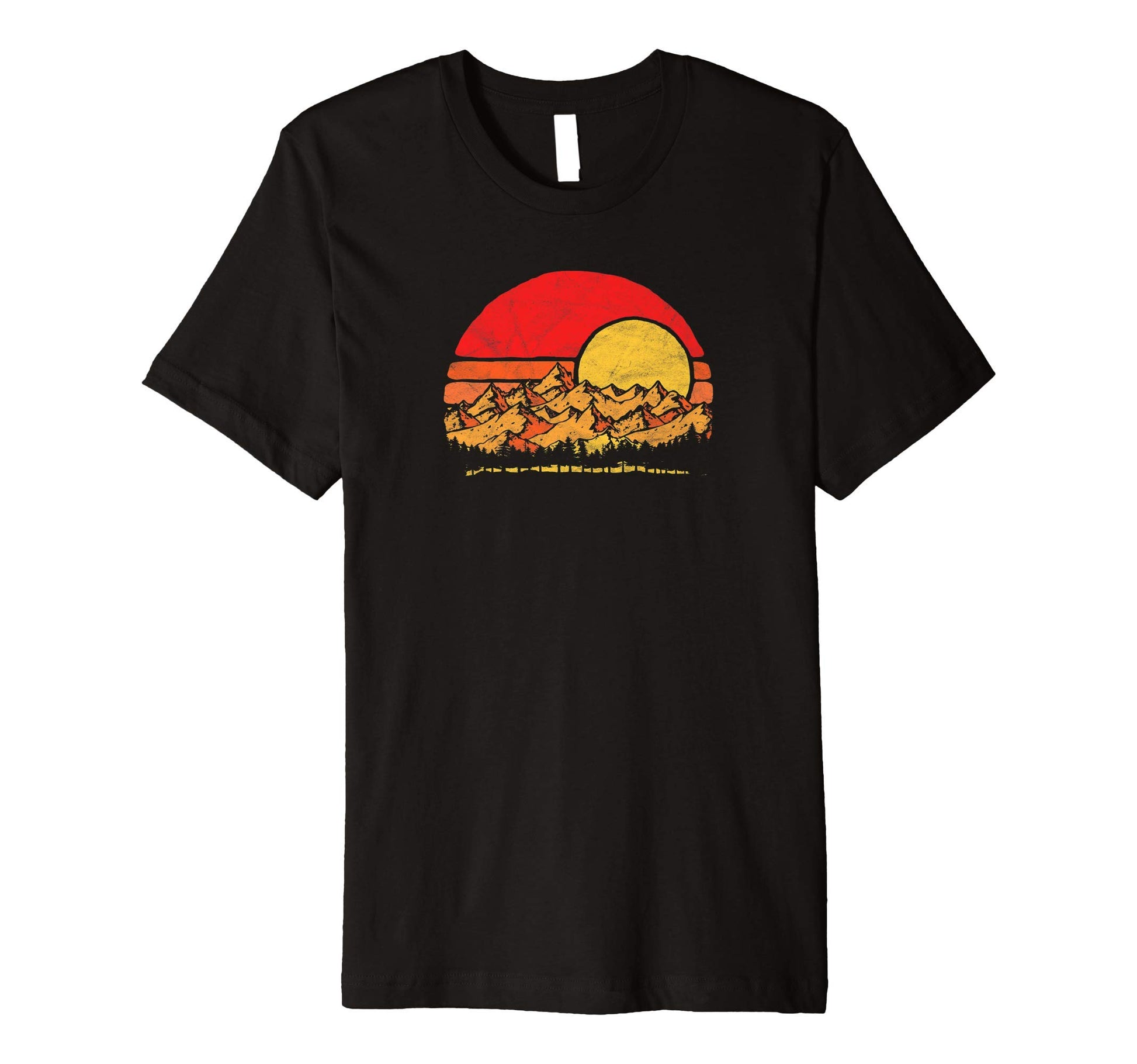 Southwest Mountains Distressed 80S T-Shirt - Casual Everyday Wear Unisex - T-Shirt, Sweatshirt, Hoodie